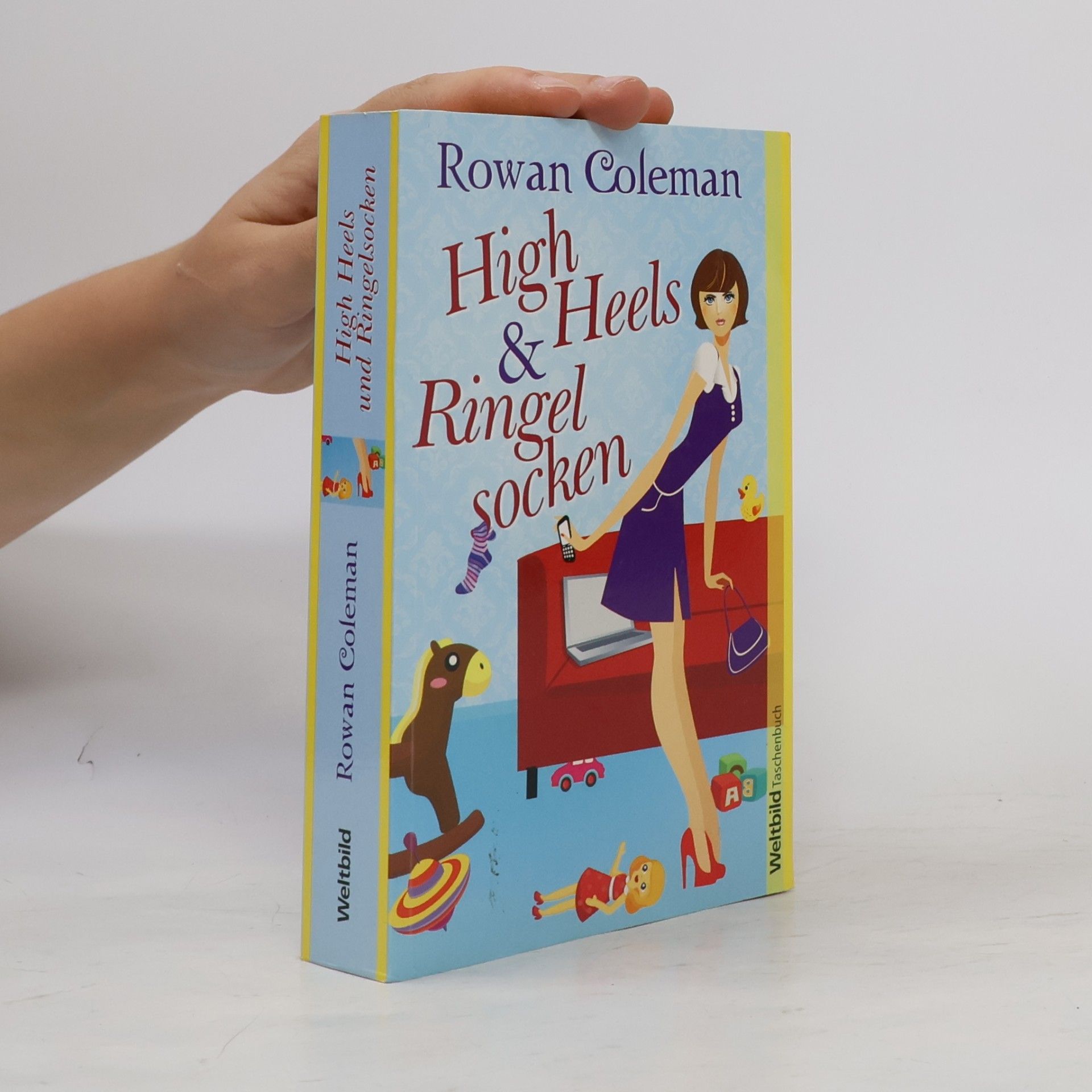 Rowan Coleman High Heels und Ringelsocken