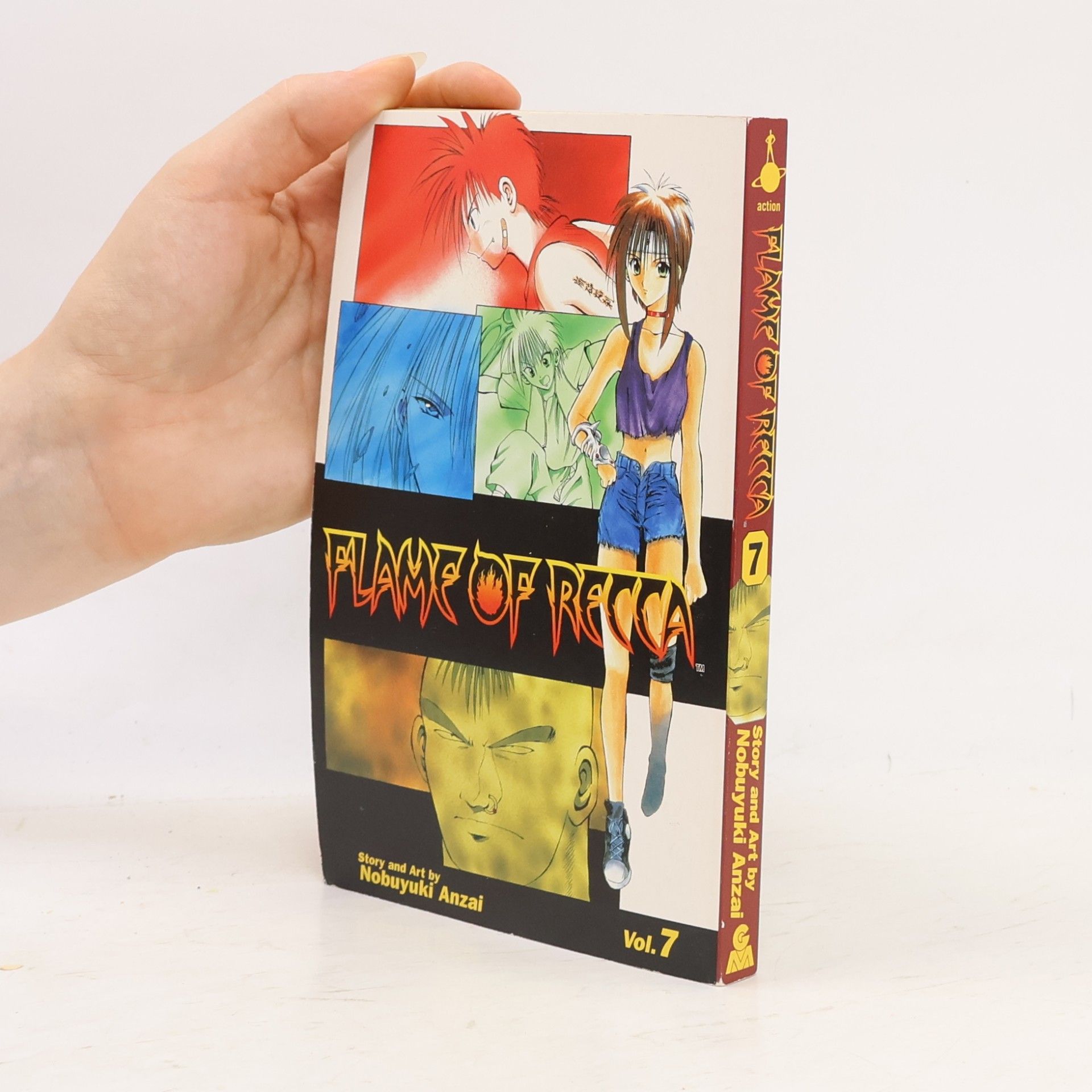 Nobuyuki Anzai Flame of Recca Volume 7