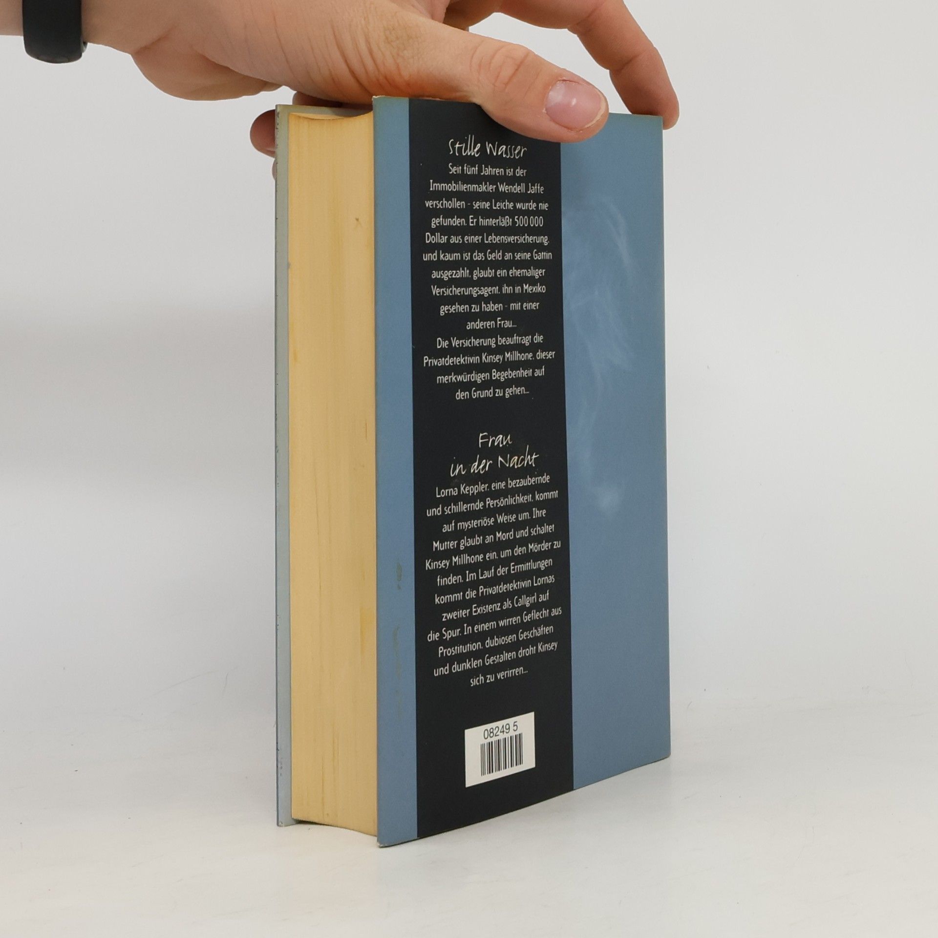 Sue Grafton Stille wasser. Frau in der Nacht