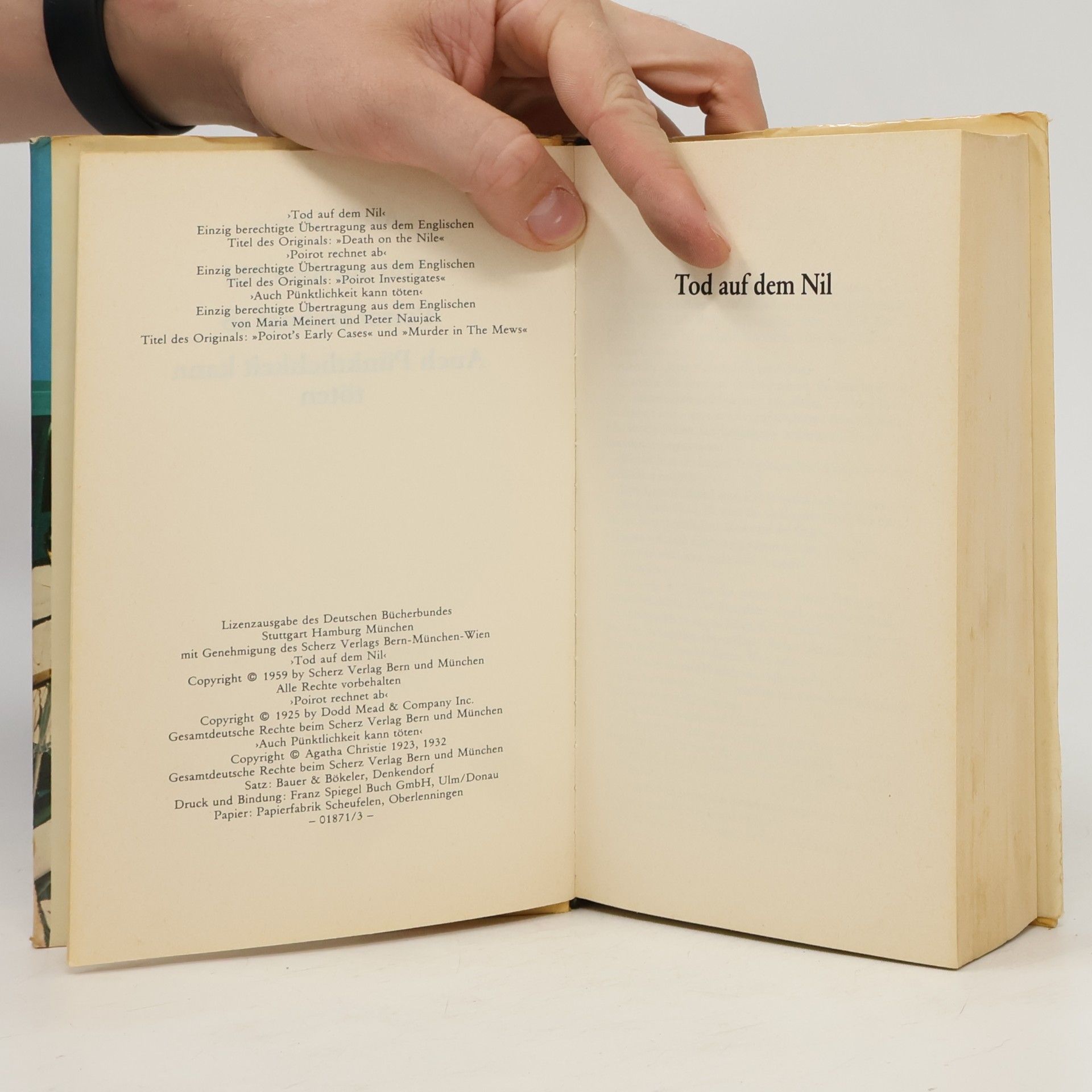Agatha Christie Tod auf dem Nil