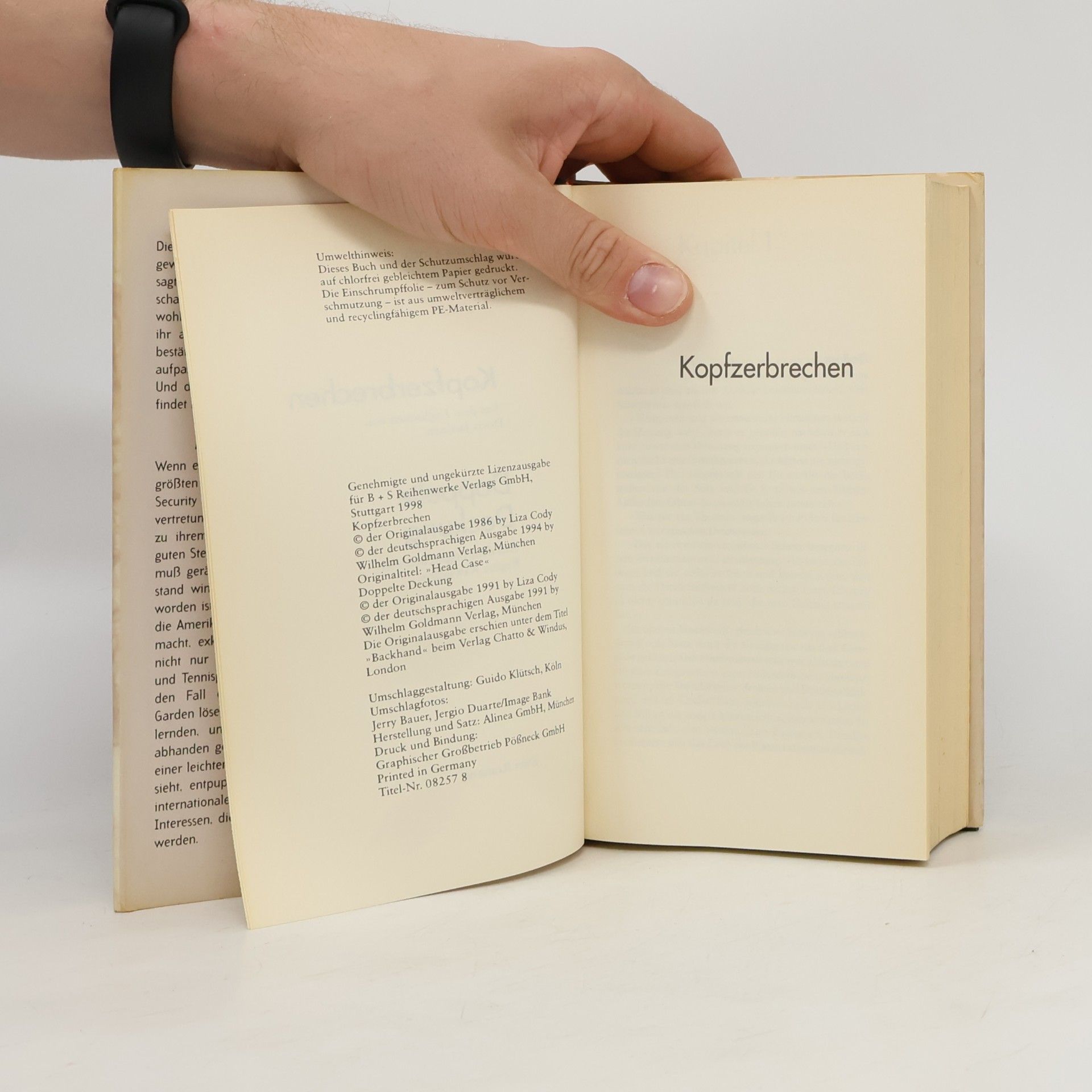 Liza Cody Kopfzerbrechen