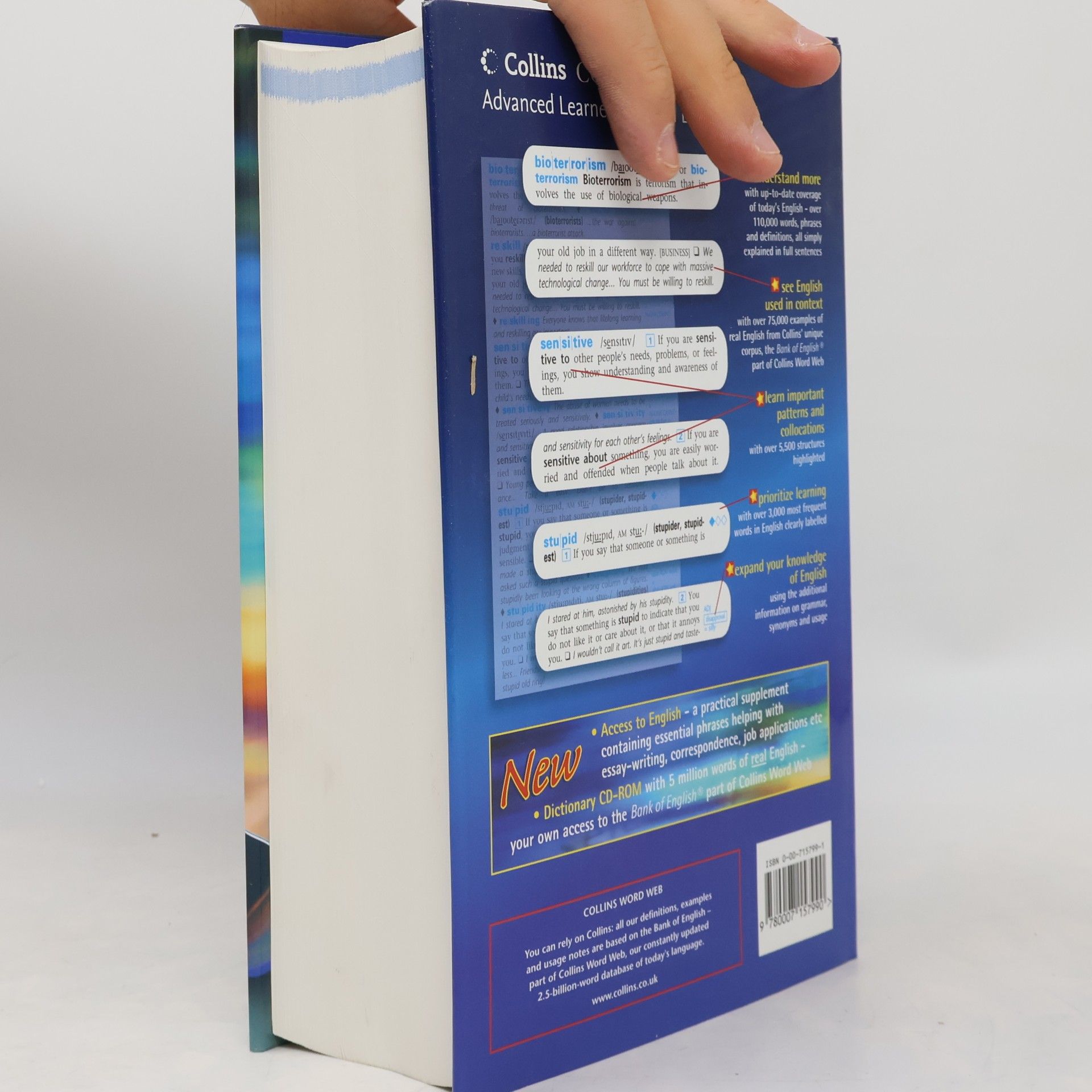 Various authors Collins cobuild advanced learner's english dictionary Advanced learner's english dictionary English dictionary