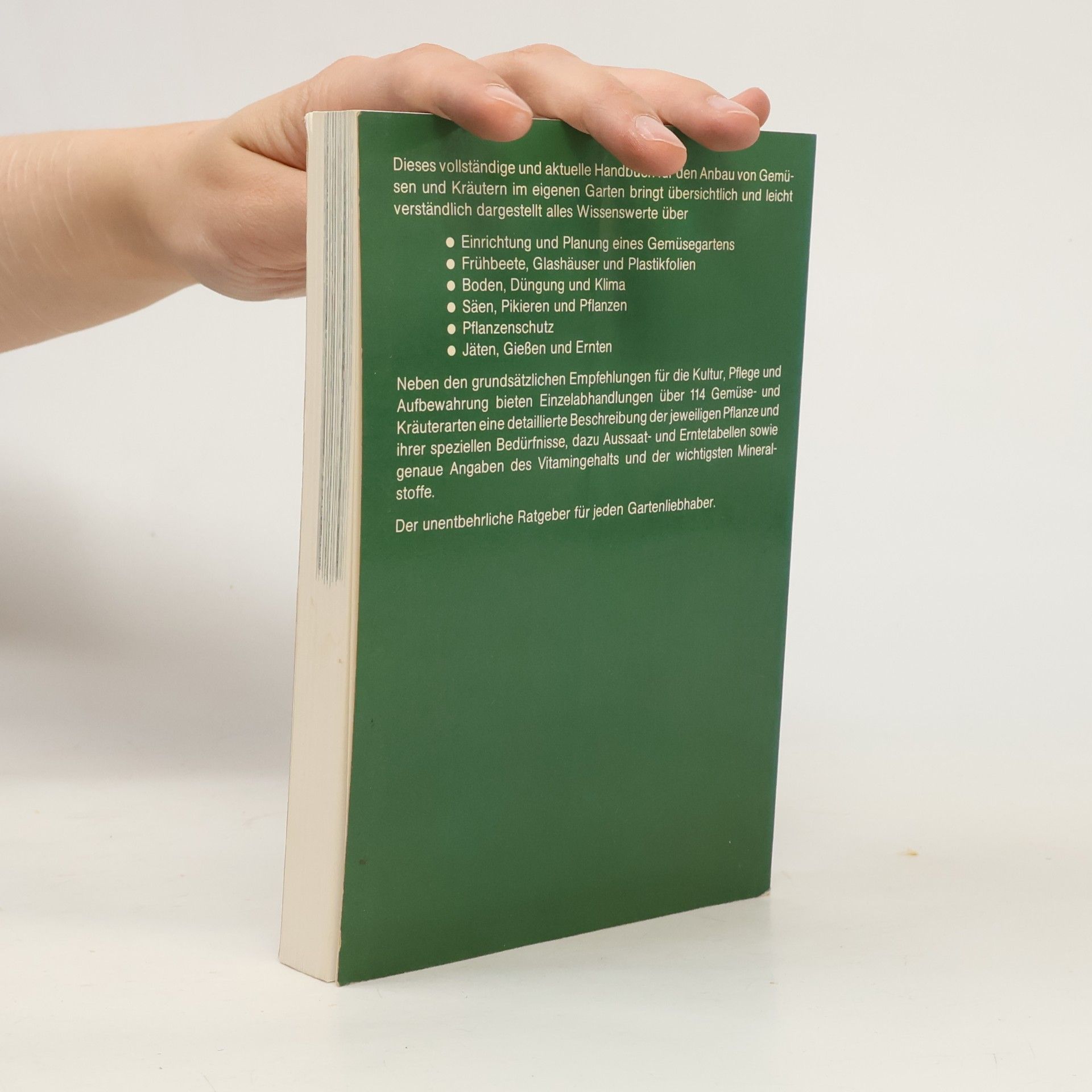 Tjerk Buishand Knaurs Gemüsebuch