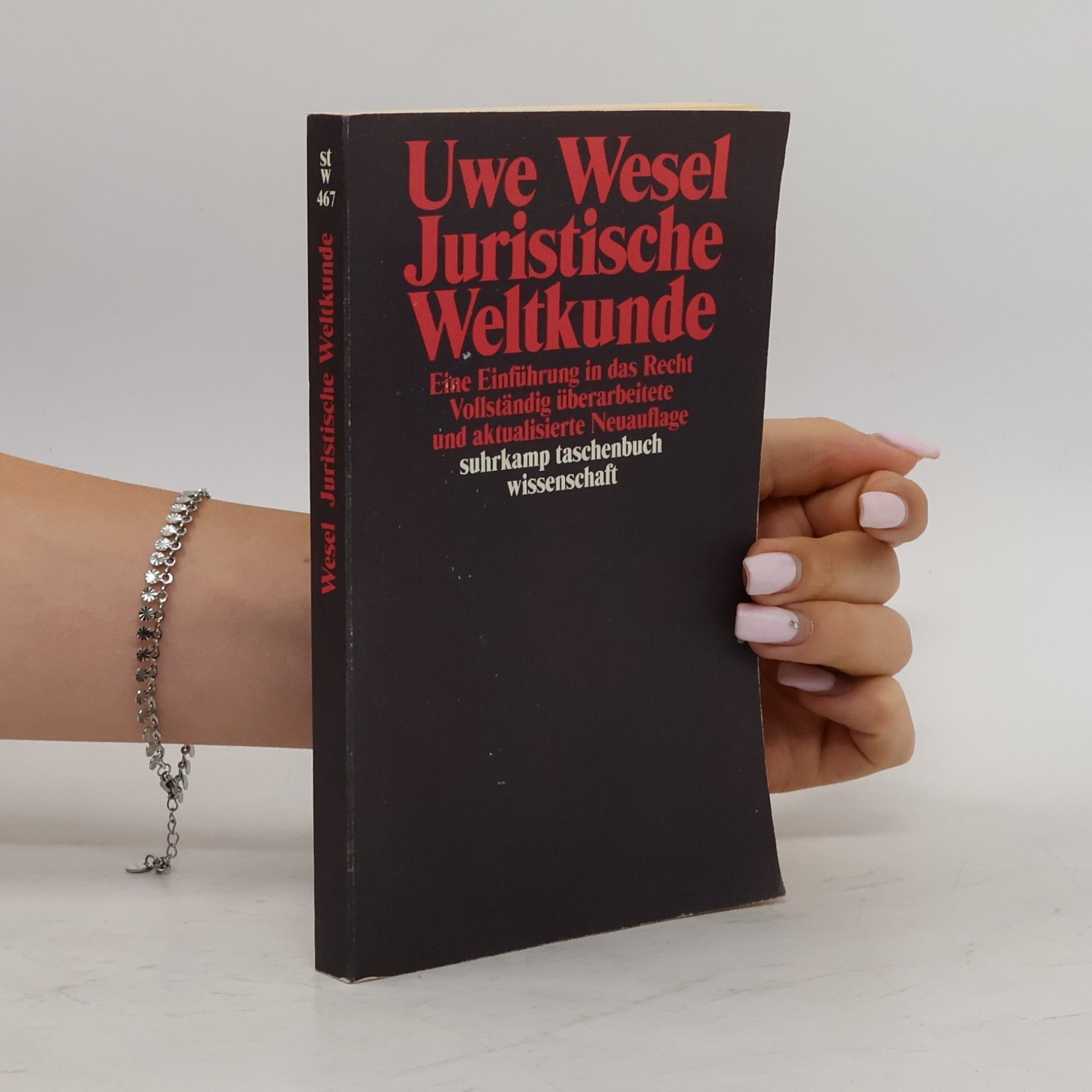 Uwe Wesel Juristische Weltkunde