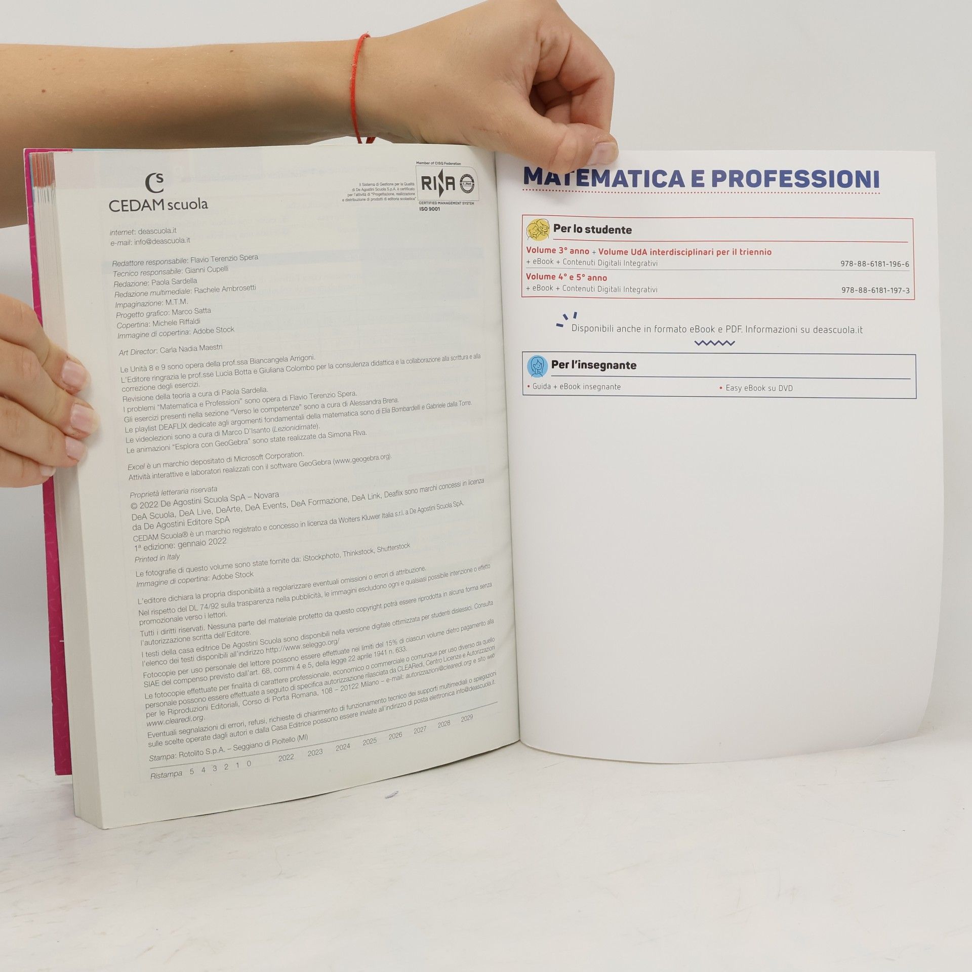 Ilaria Fragni Nuovi Istituti Professionali - 3: Matematica e professioni