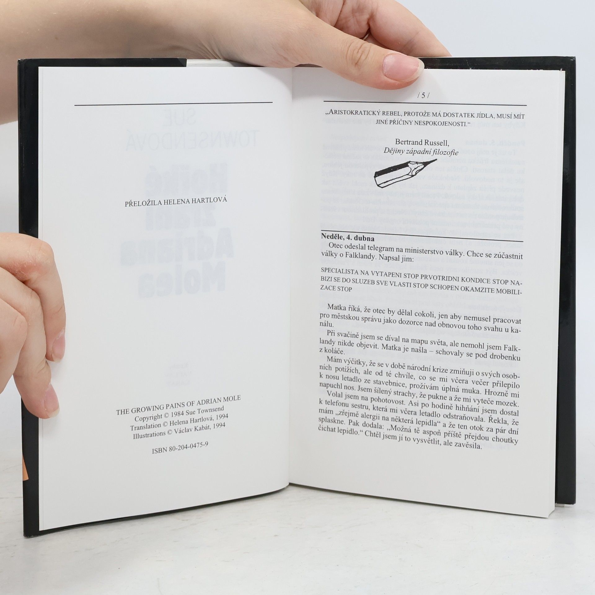 Sue Townsend Hořké zrání Adriana Molea