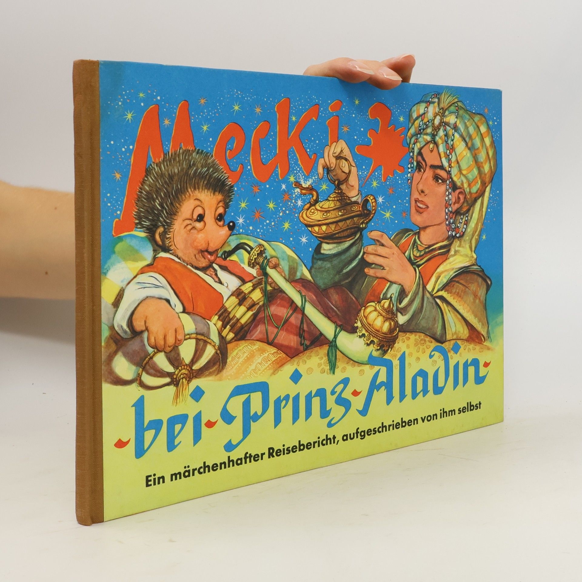 Mecki bei Prinz Aladin