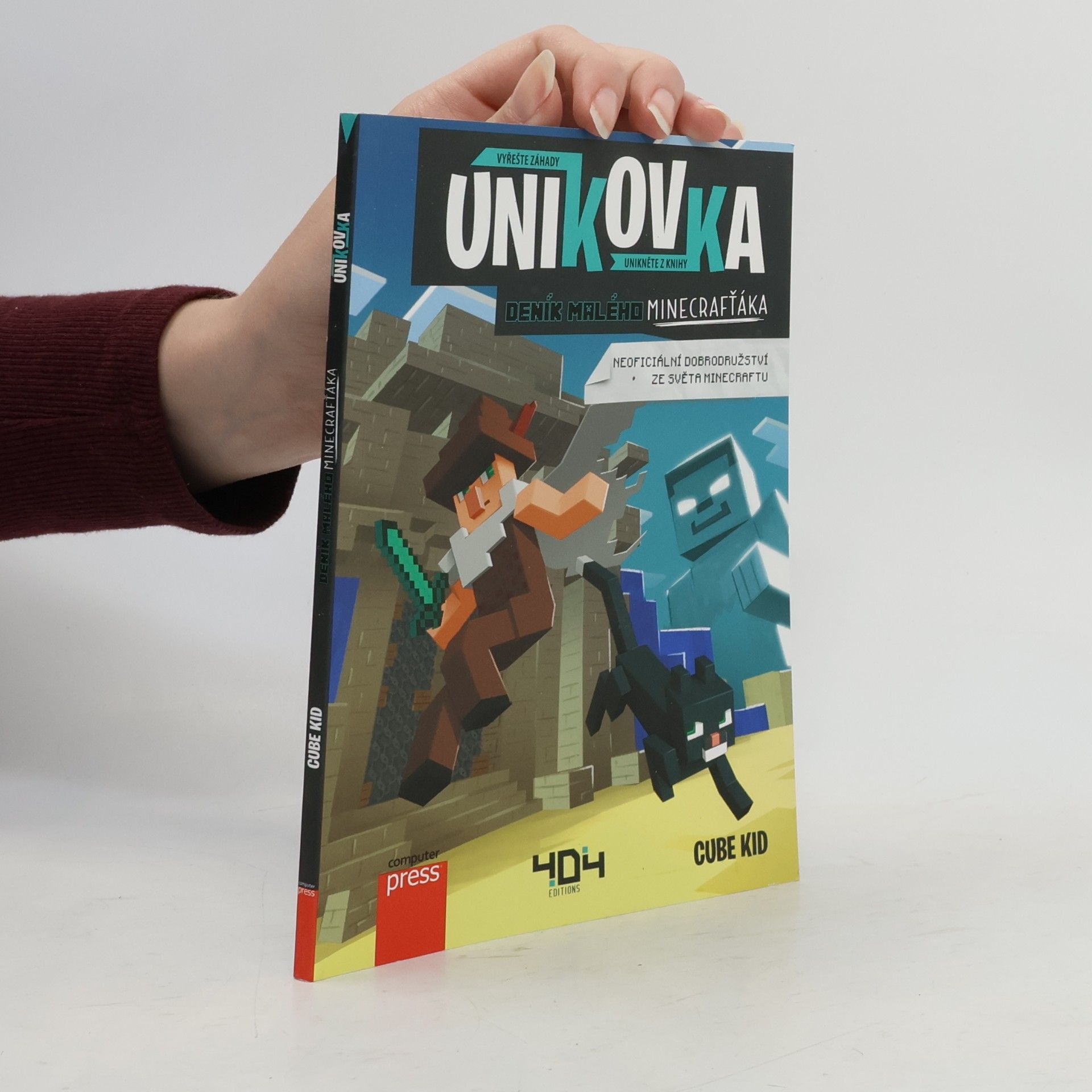 Cube Kid Deník malého minecrafťáka - únikovka