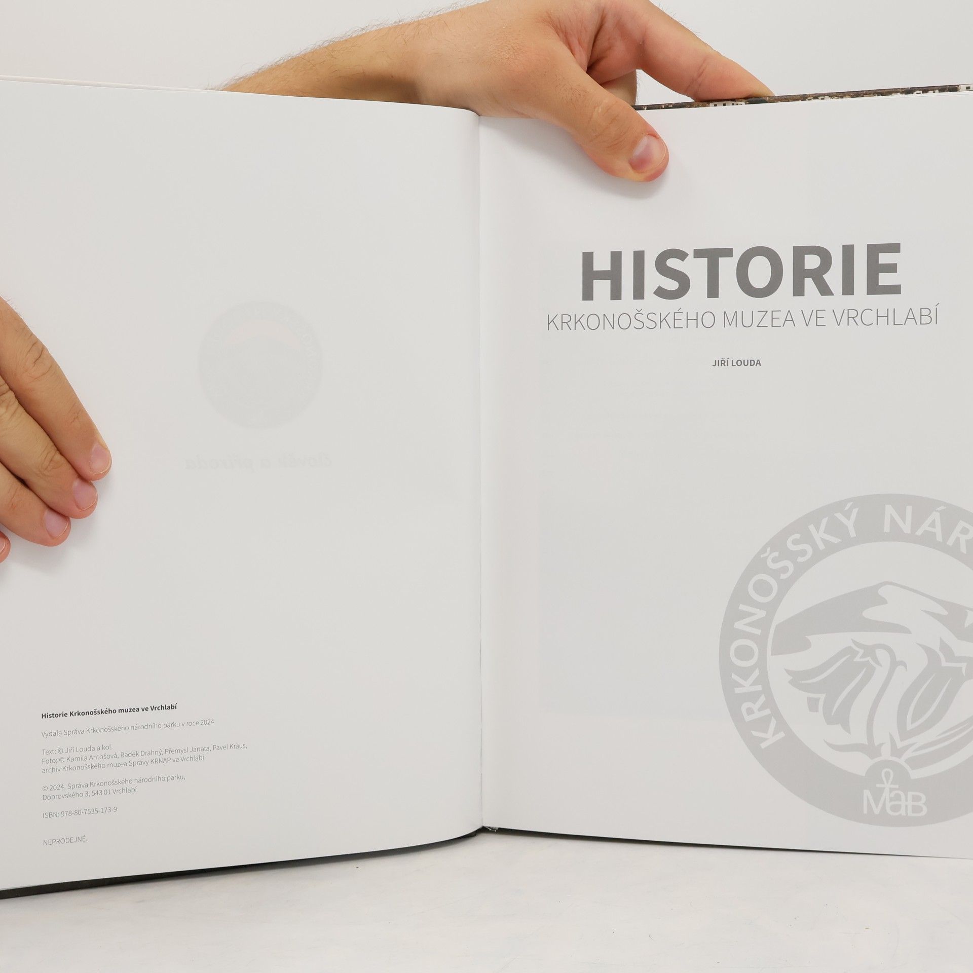 Jiří Louda Historie Krkonošského muzea ve Vrchlabí