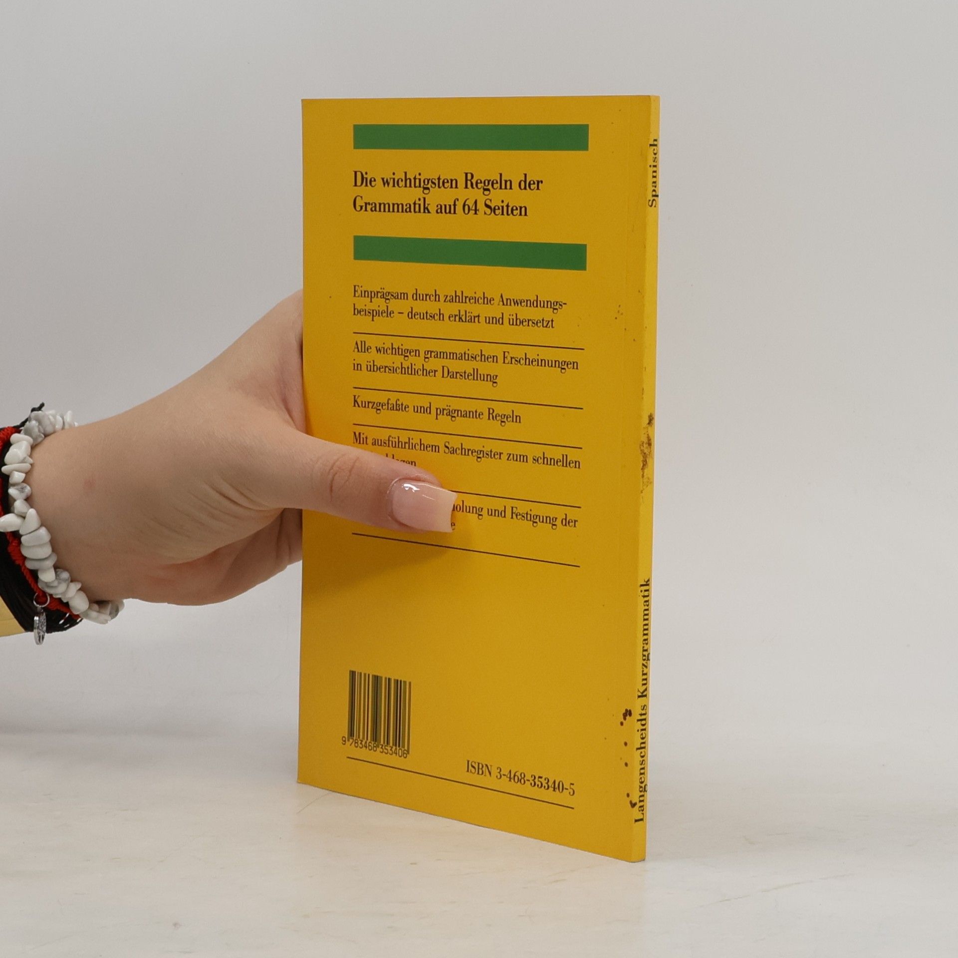 Hermann Willers Langenscheidts Kurzgrammatik Spanisch