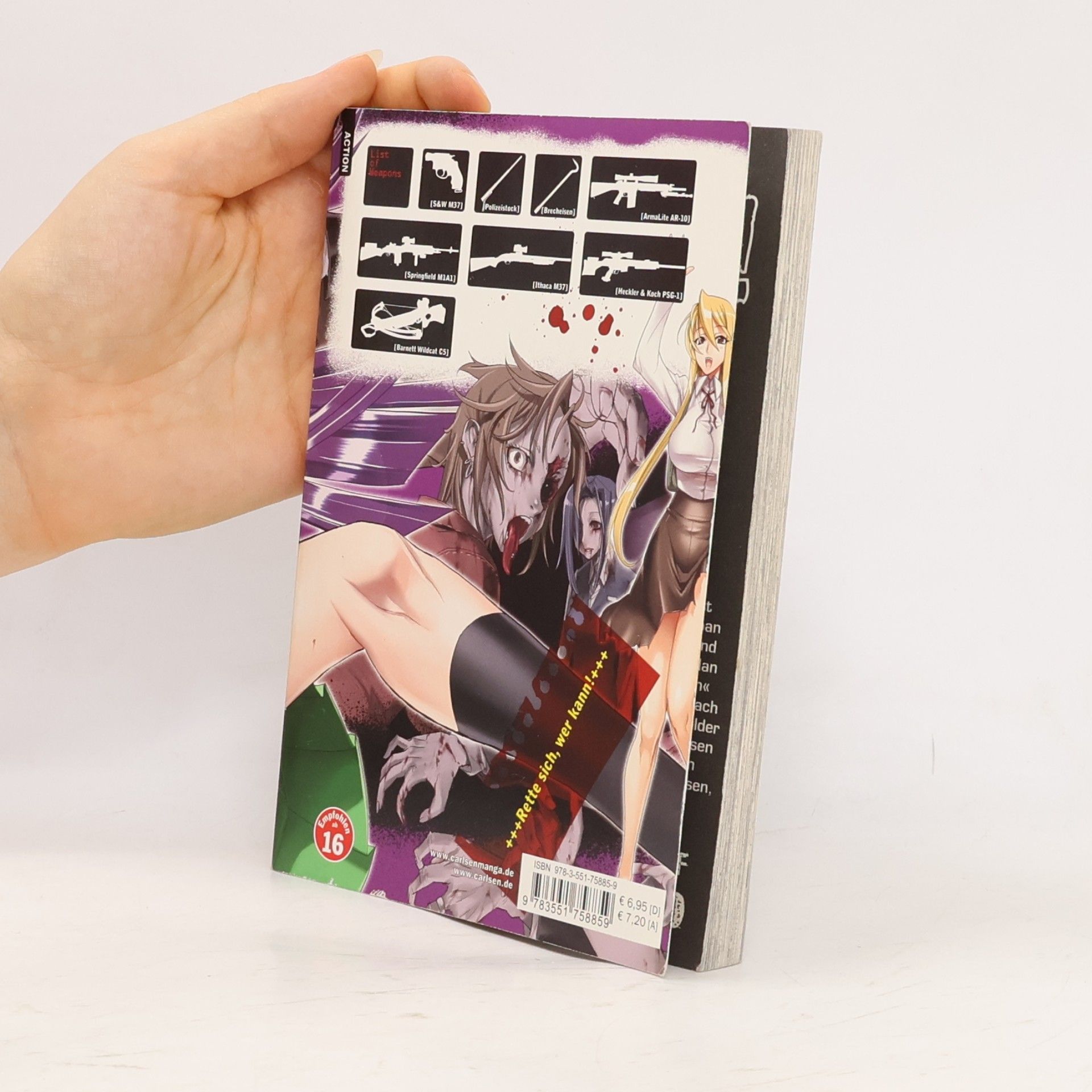 Daisuke Sato Highschool of the Dead 2