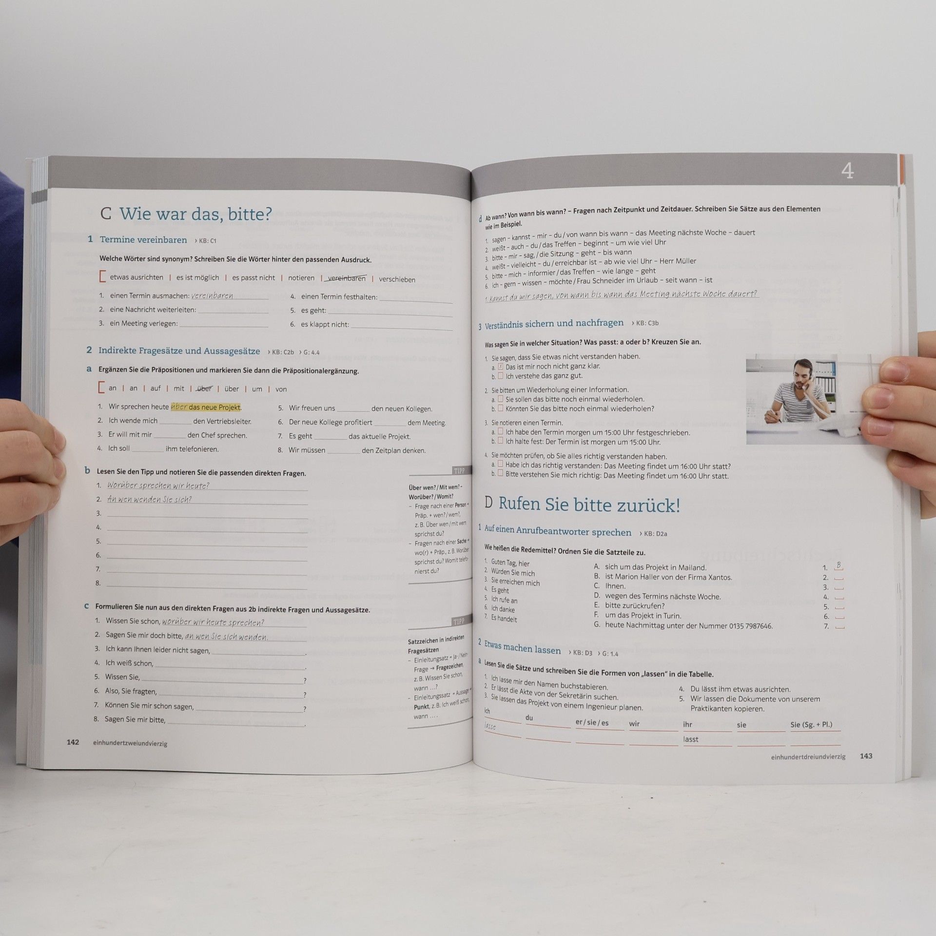 Klett Sprachen Kurs- und Übungsbuch mit Audios und Filmen online