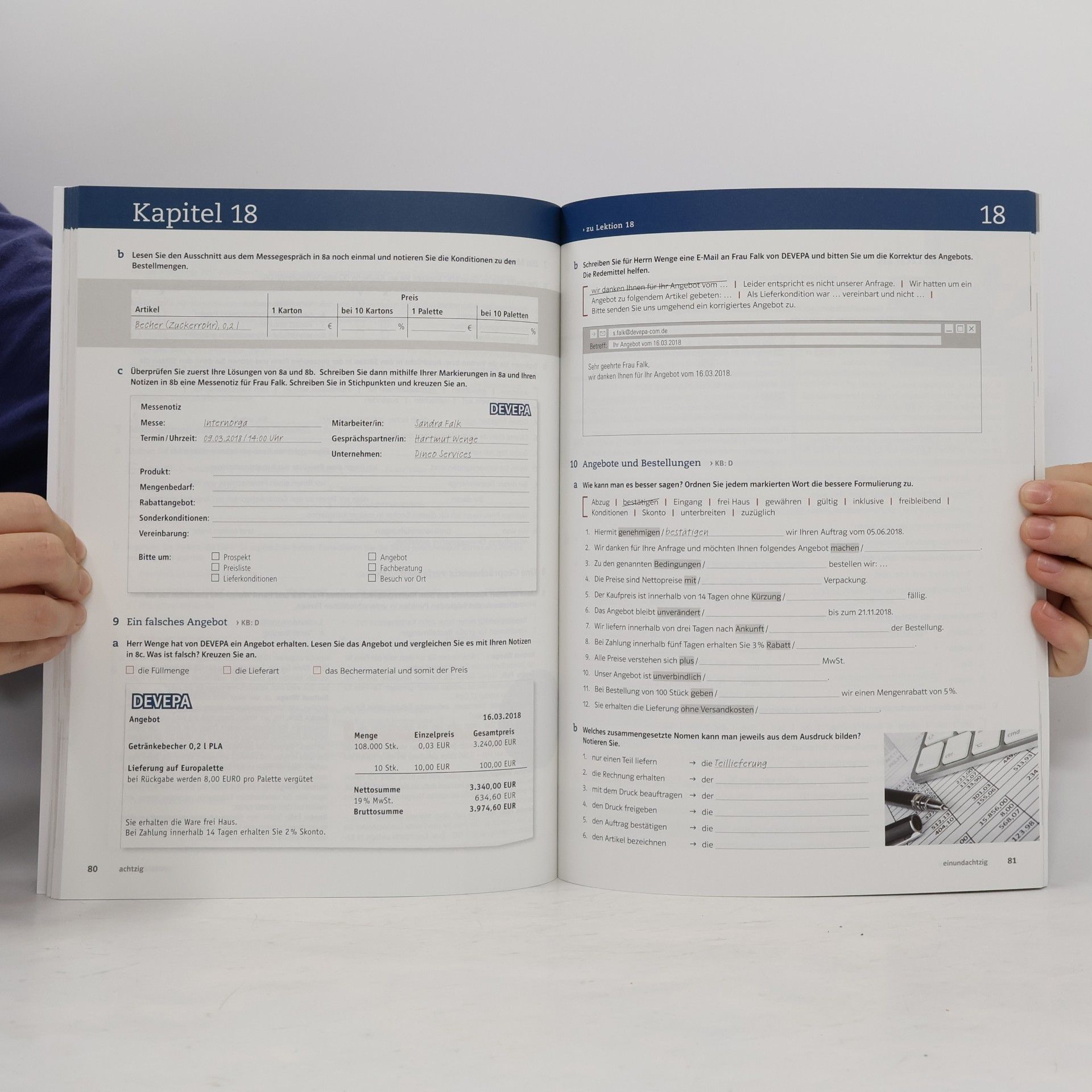 Daniela Schmeiser Intensivtrainer Grammatik, Wortschatz und Schreiben für den Beruf