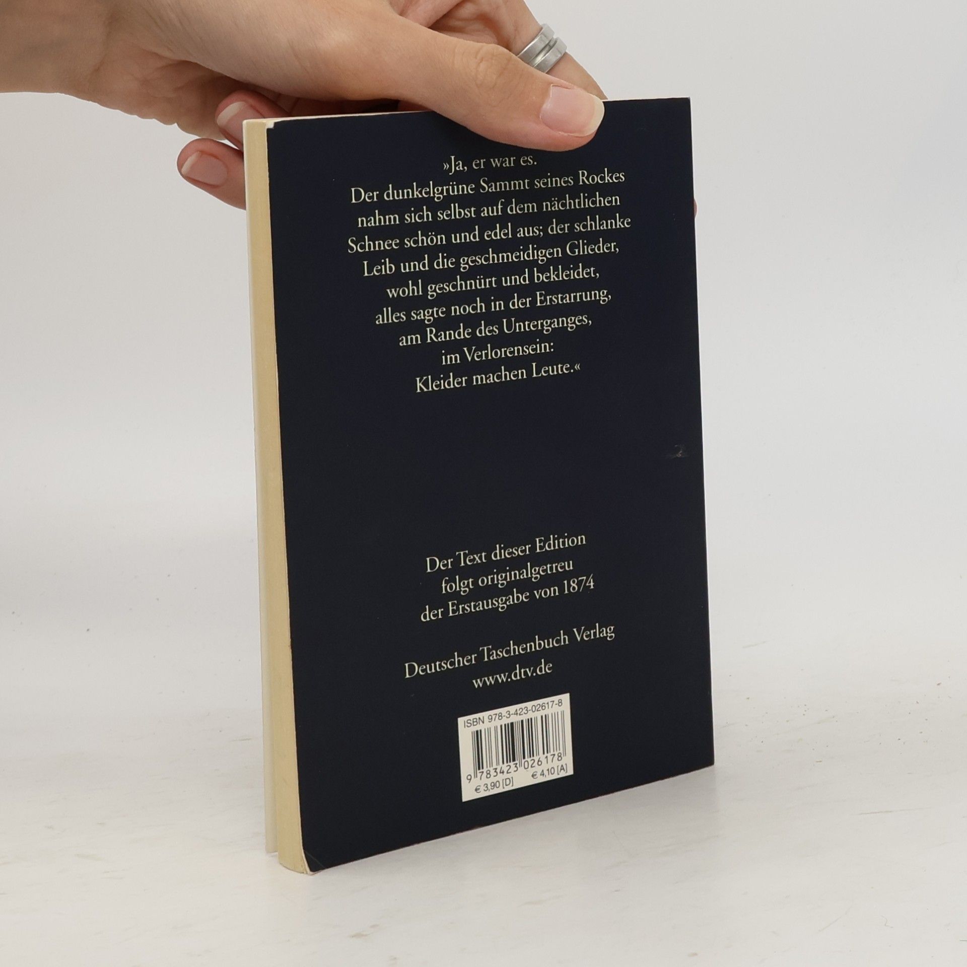 Gottfried Keller Kleider machen Leute
