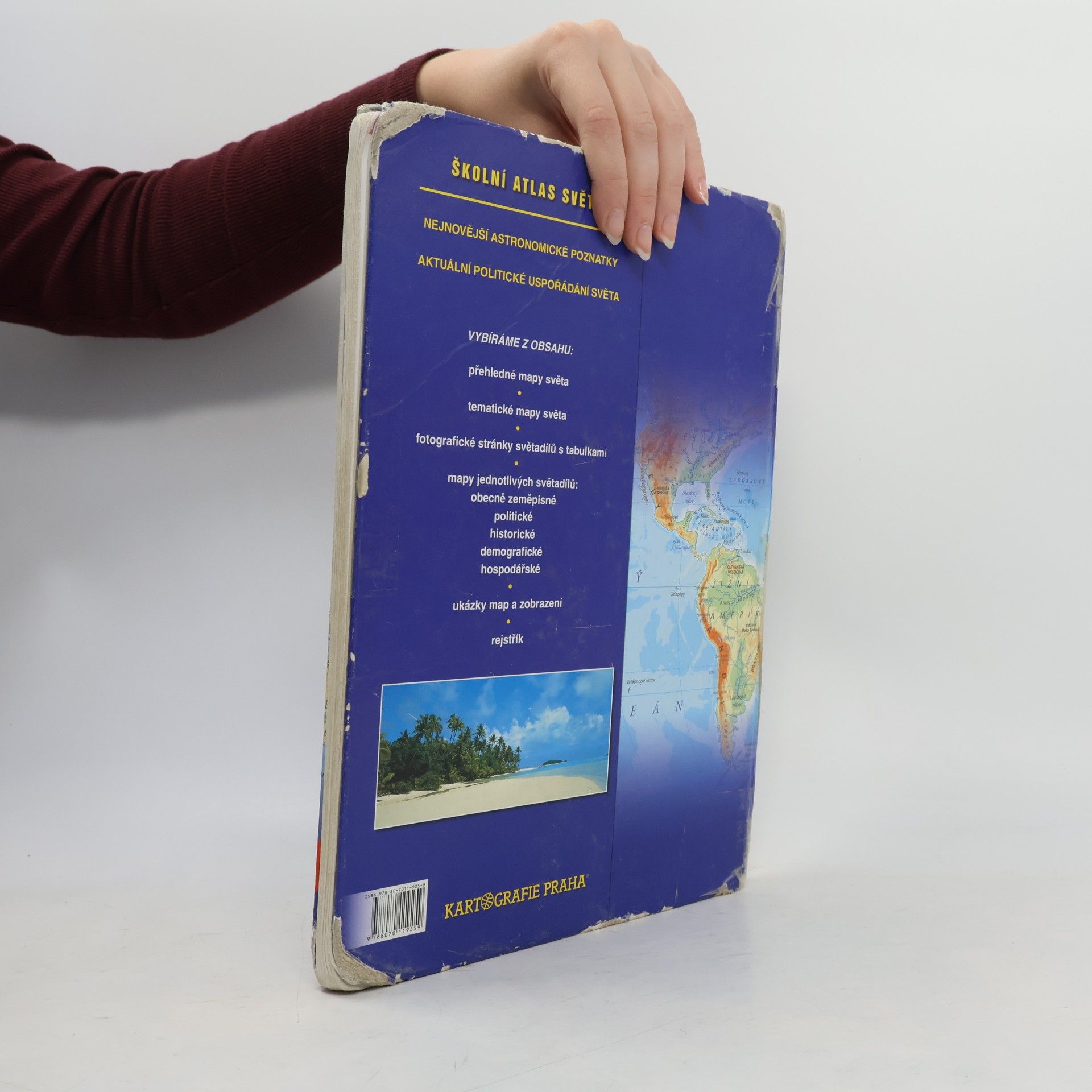 Kolektiv autorů Školní atlas světa