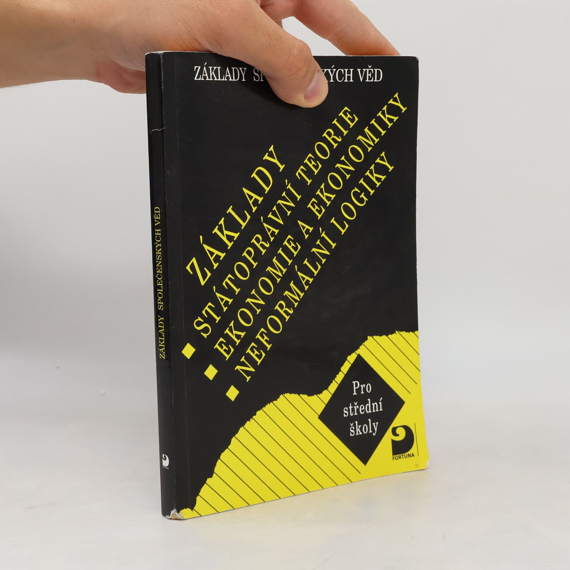 Bohuslav Eichler Základy státoprávní teorie, ekonomie a ekonomiky, neformální logiky