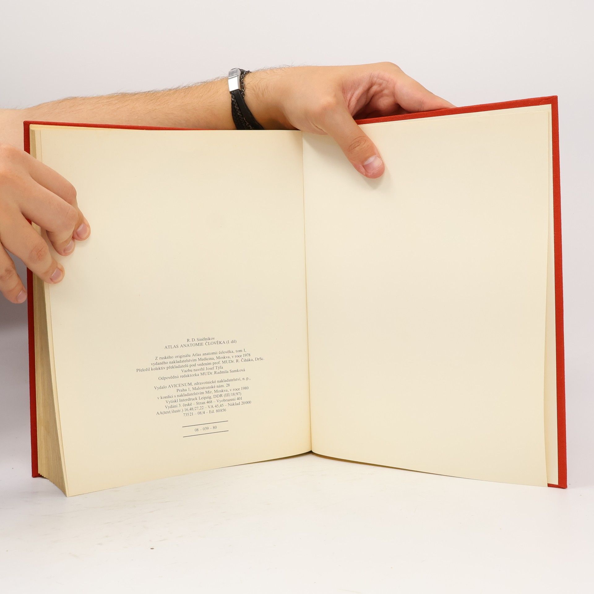 R. D. Sinělnikov Atlas anatomie člověka I.