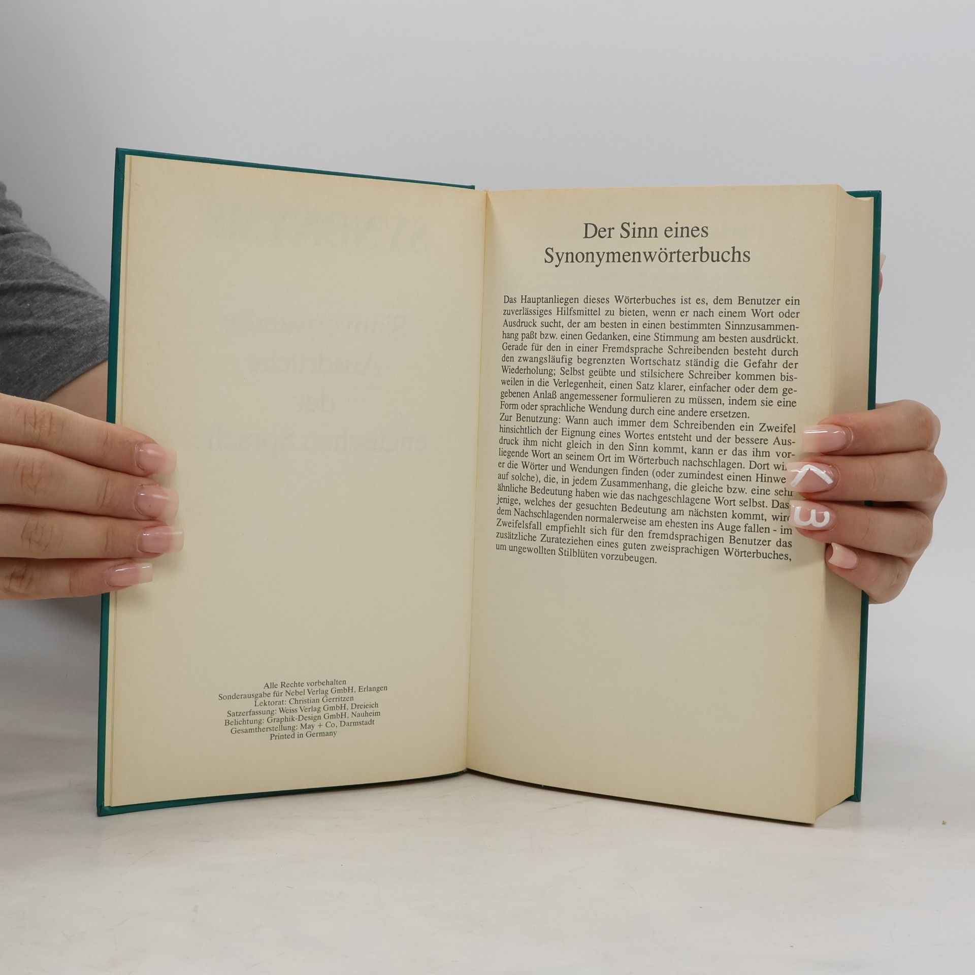 Autorenkollektiv Lexikon der englischen Synonyme