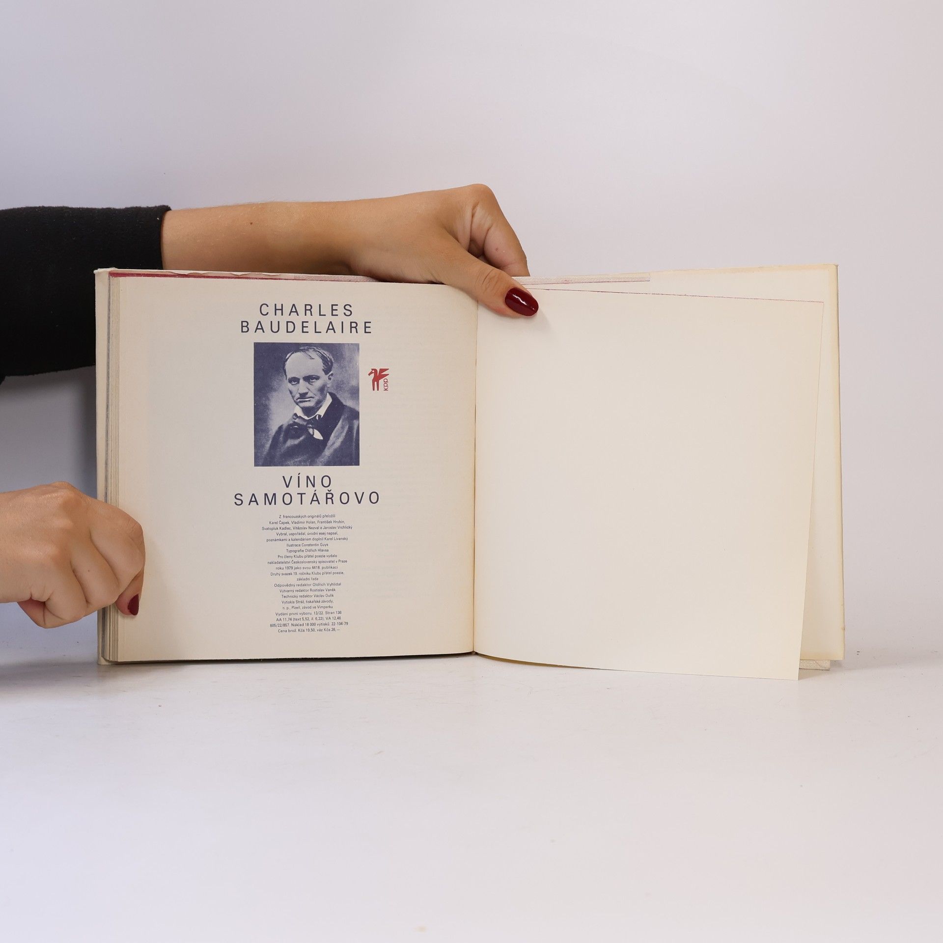 Charles Baudelaire Víno samotářovo