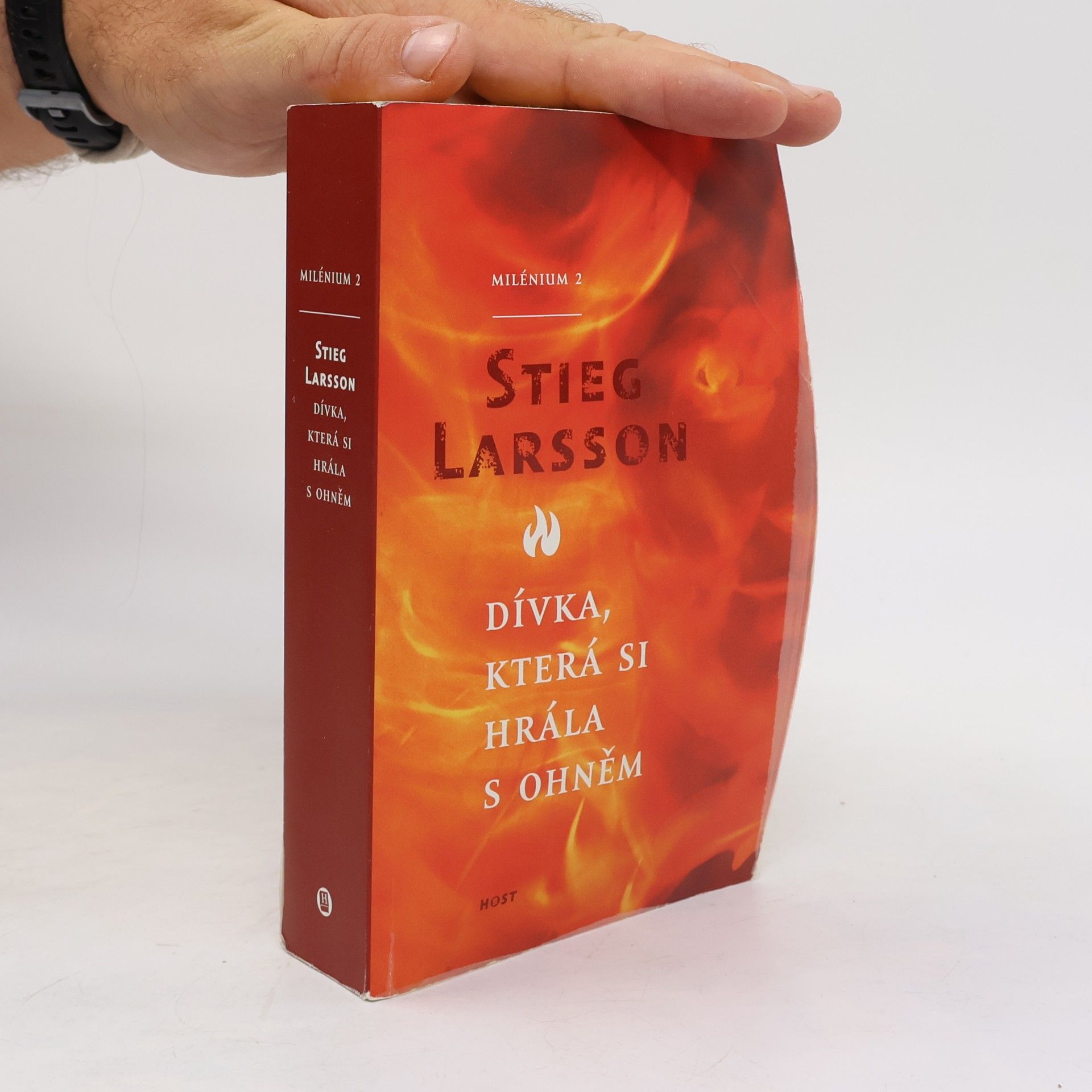 Stieg Larsson Dívka, která si hrála s ohněm