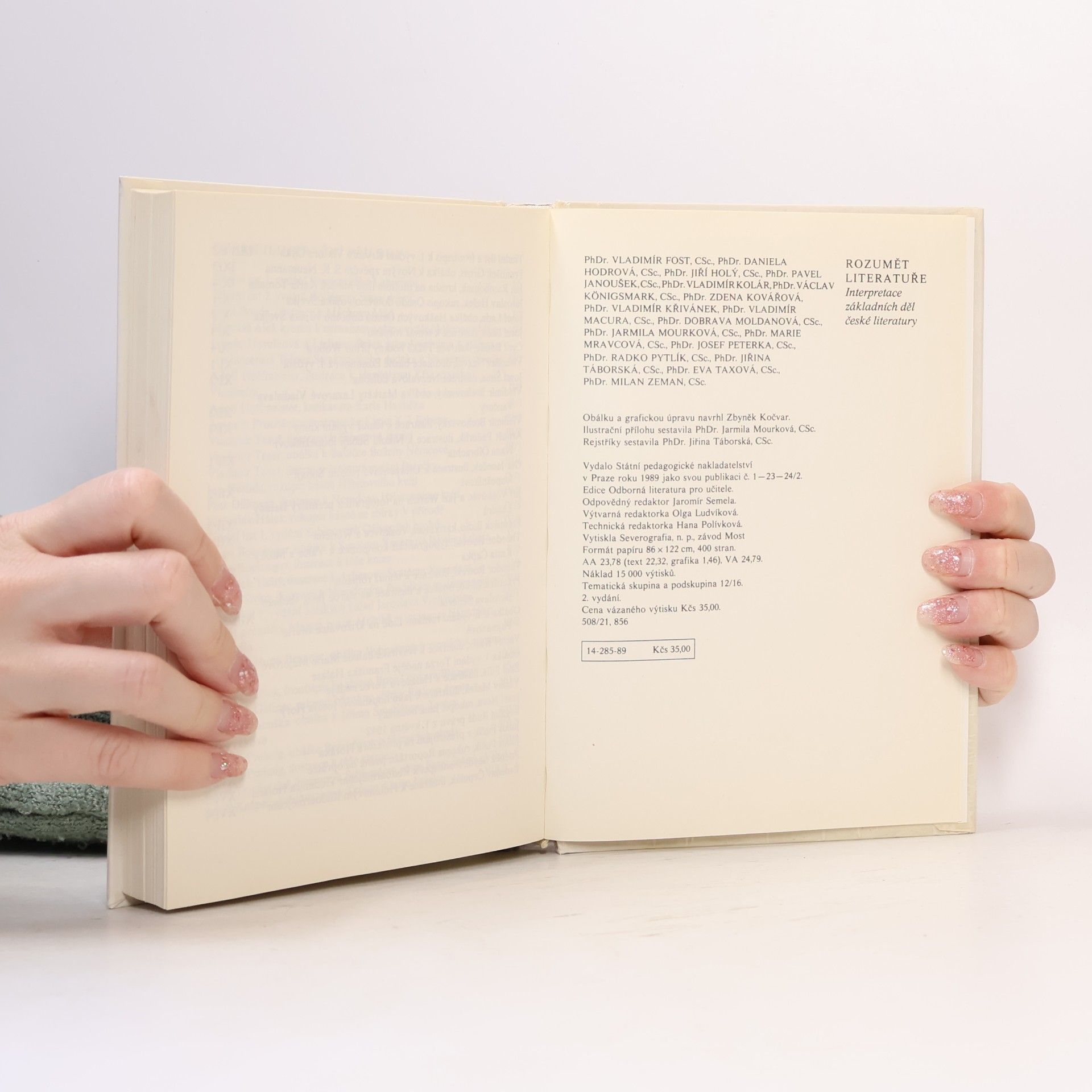 Milan Zeman Rozumět literatuře 1