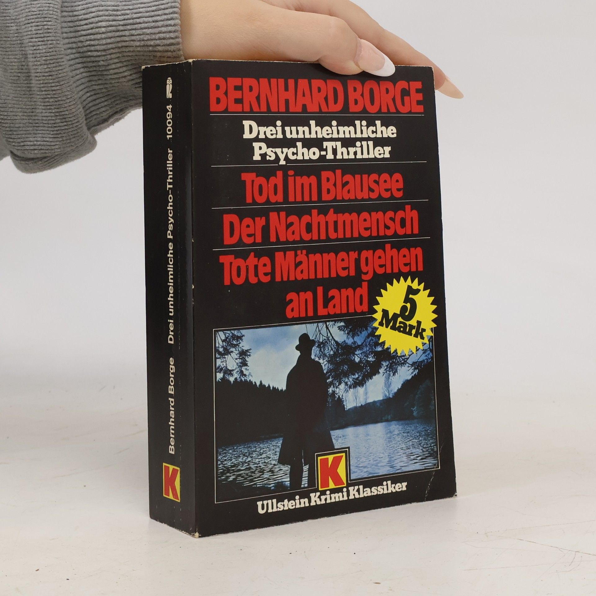 André Bjerke Ullstein Krimi Klassiker: Tod im Blausee. Der Nachtmensch. Tote Männer gehen an Land.