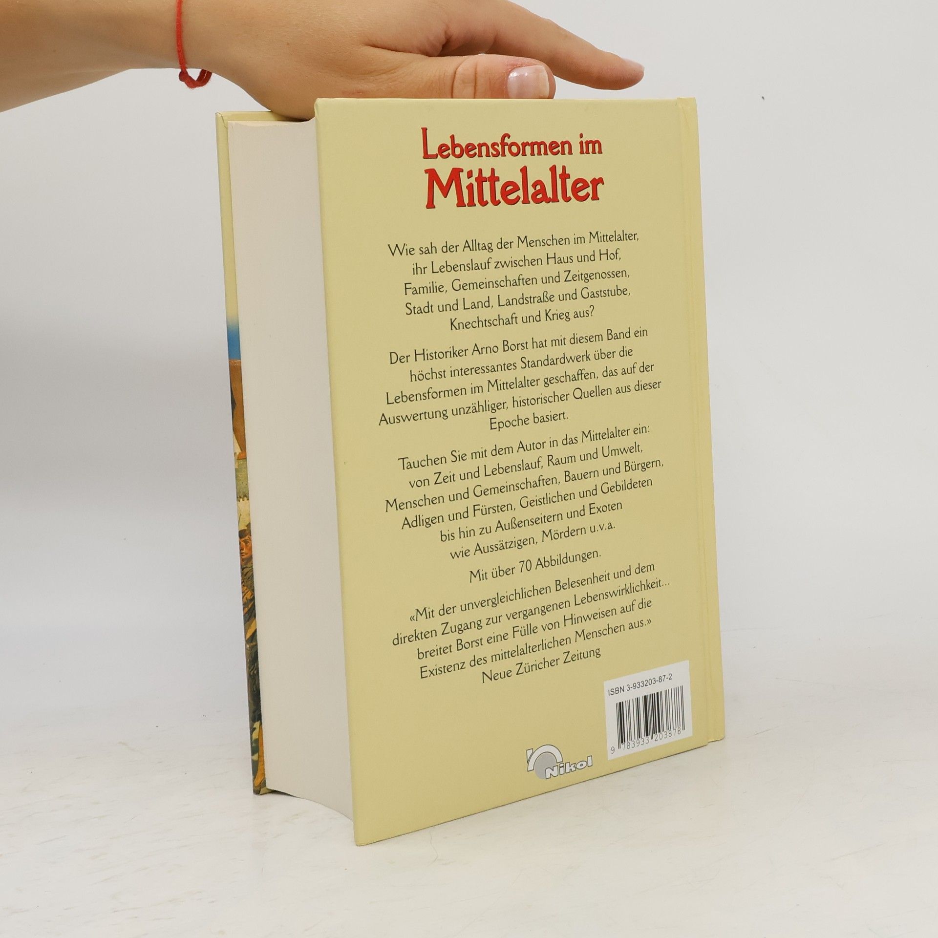 Arno Borst Lebensformen im Mittelalter