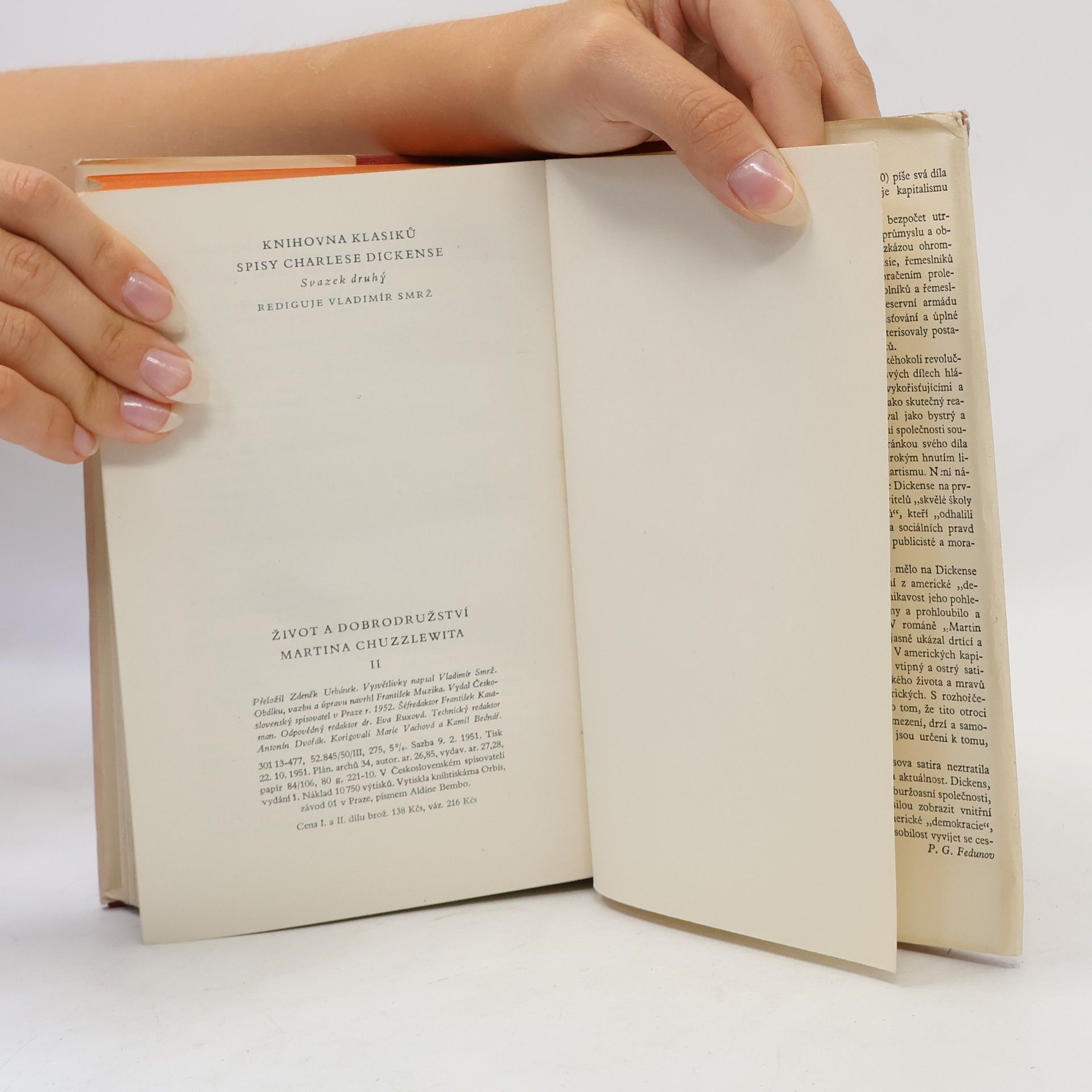 Charles Dickens Život a dobrodružství Martina Chuzzlewita II