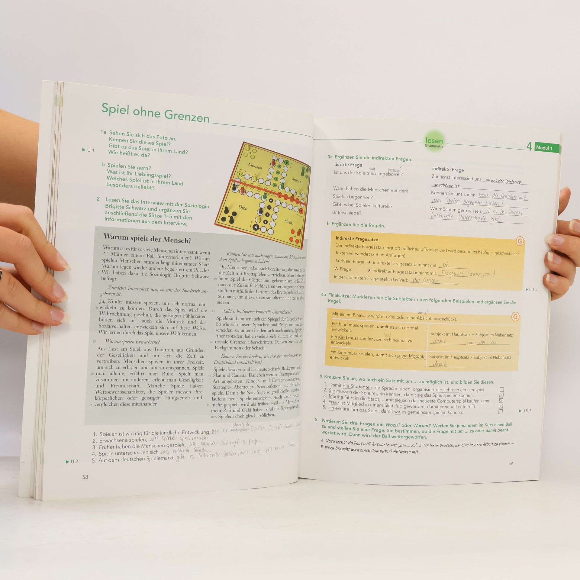 Autorenkollektiv Aspekte: Mittelstufe Deutsch. Lehrbuch 1