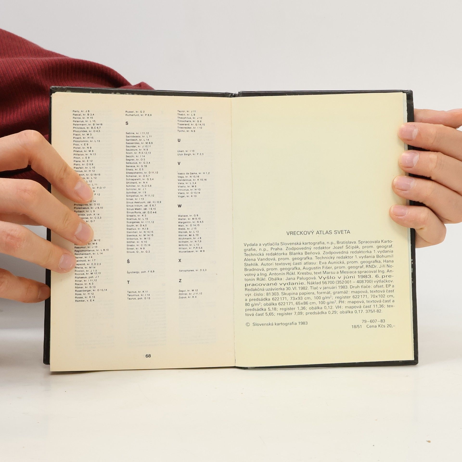 Autorenkollektiv Vreckový atlas sveta