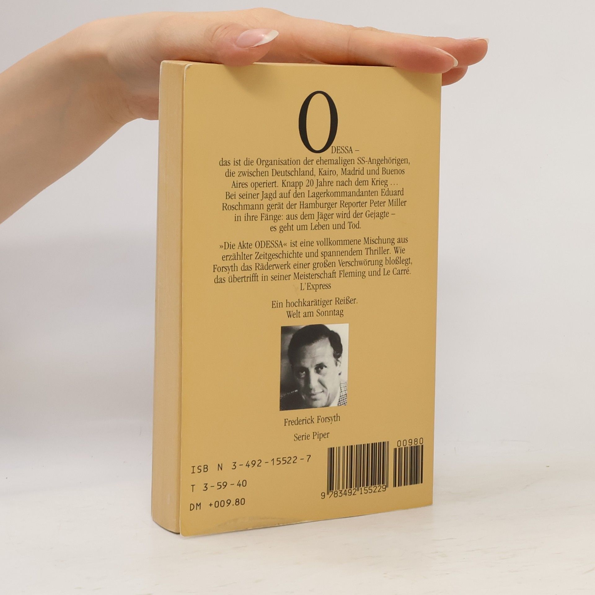 Frederick Forsyth Die Akte Odessa