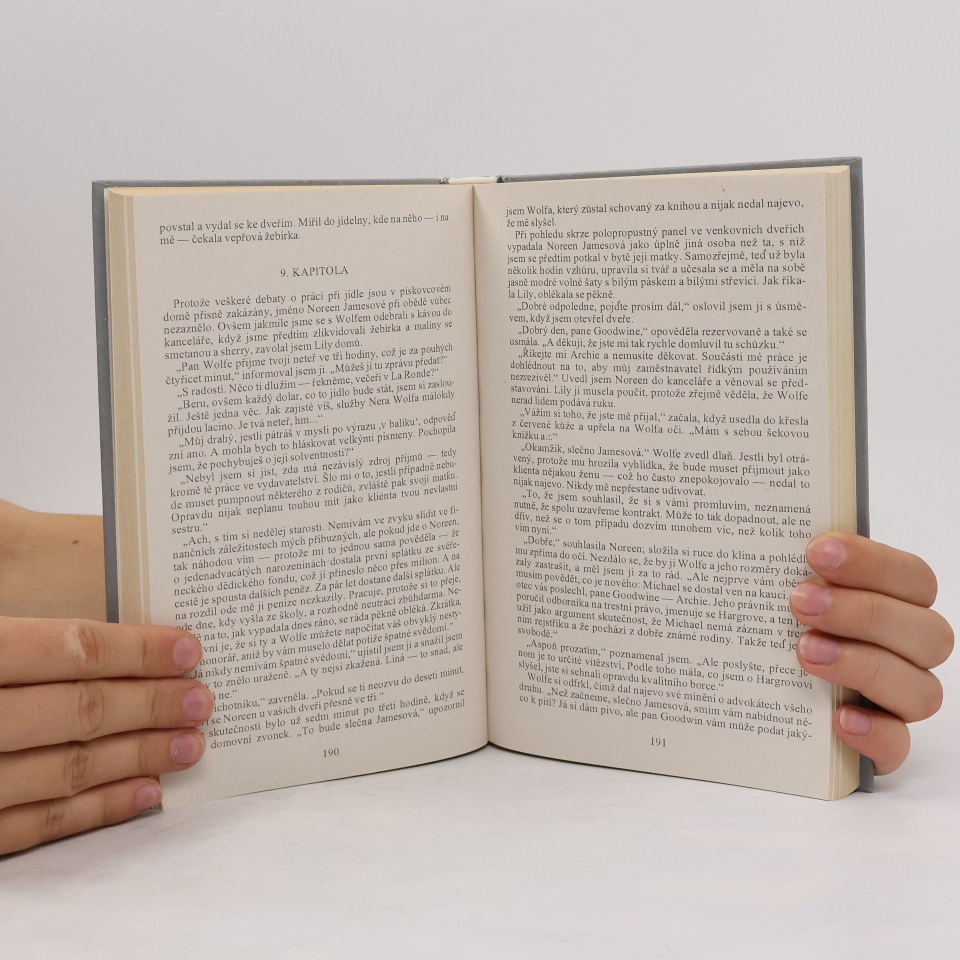 Robert Goldsborough Tři případy a Nero Wolfe