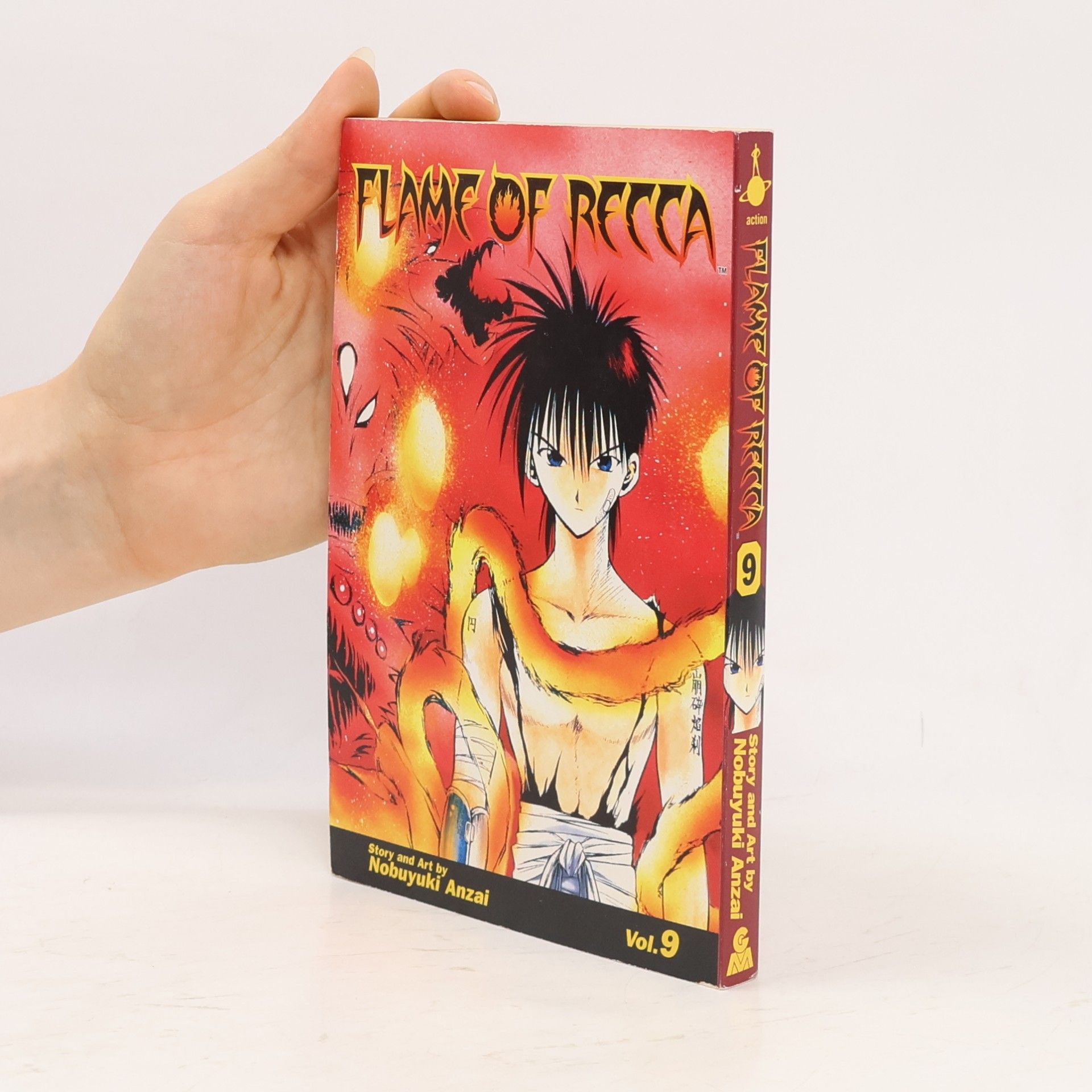 Nobuyuki Anzai Flame of Recca - 9: Flame of Recca