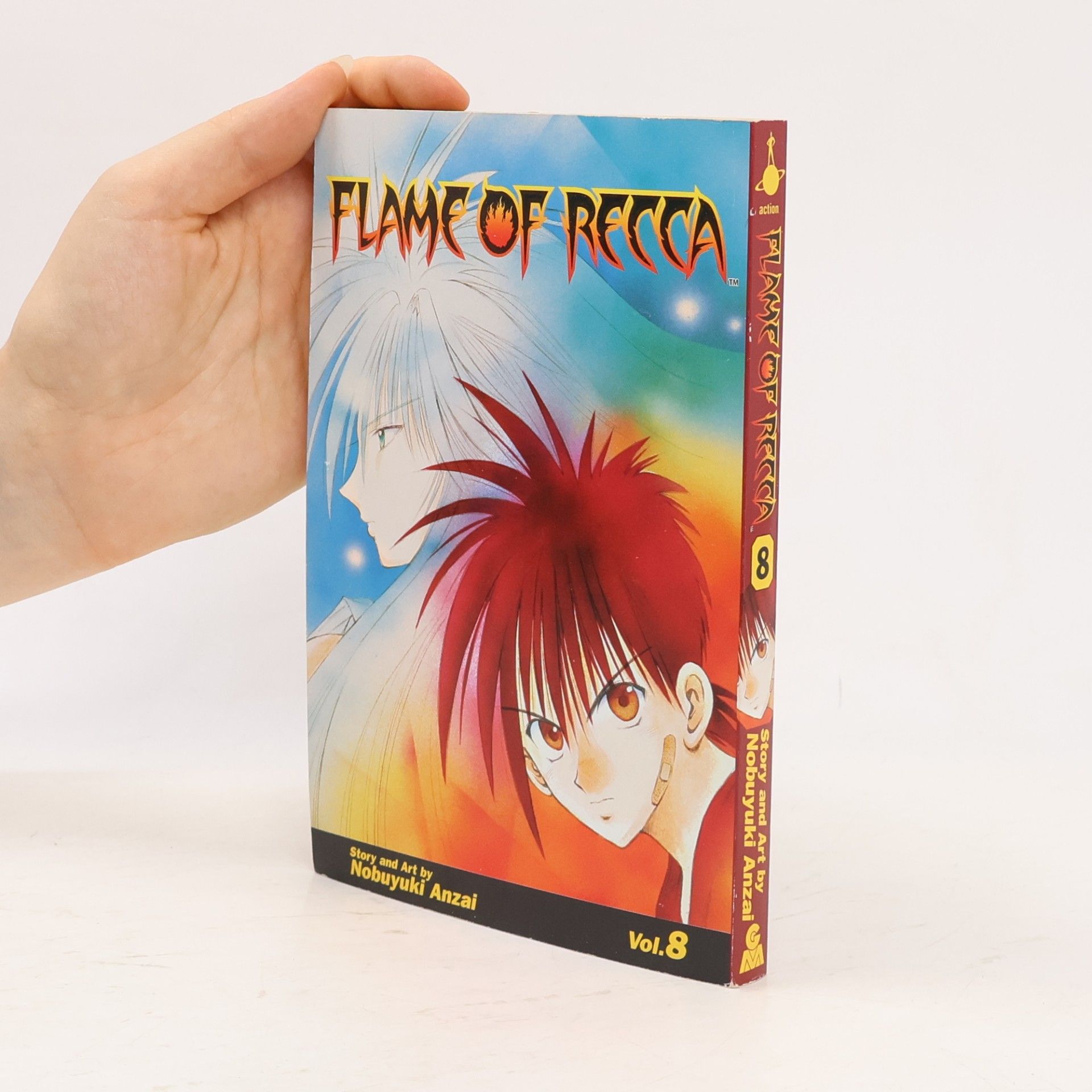 Nobuyuki Anzai Flame Of Recca Volume 8