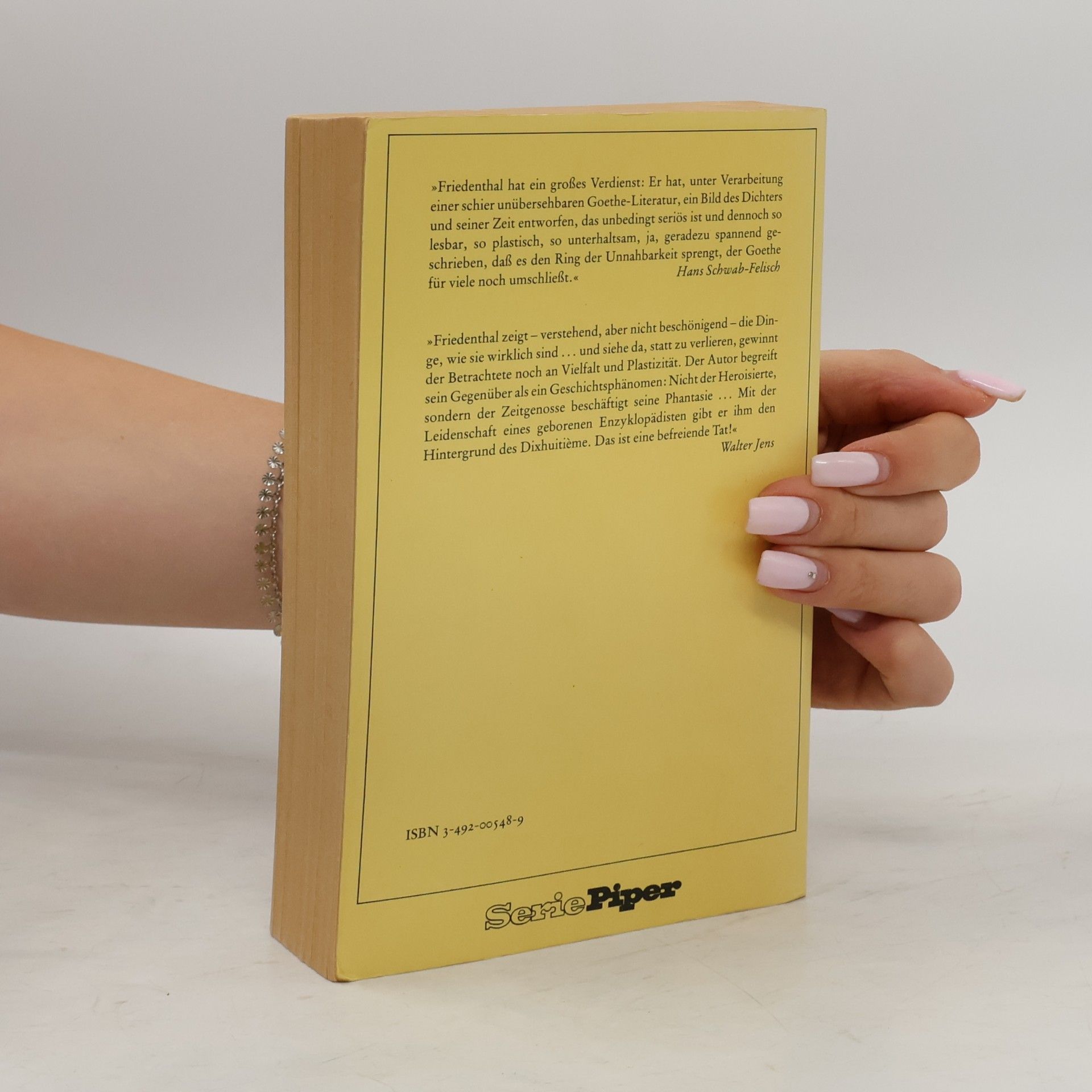 Richard Friedenthal Goethe. Sein Leben und seine Zeit