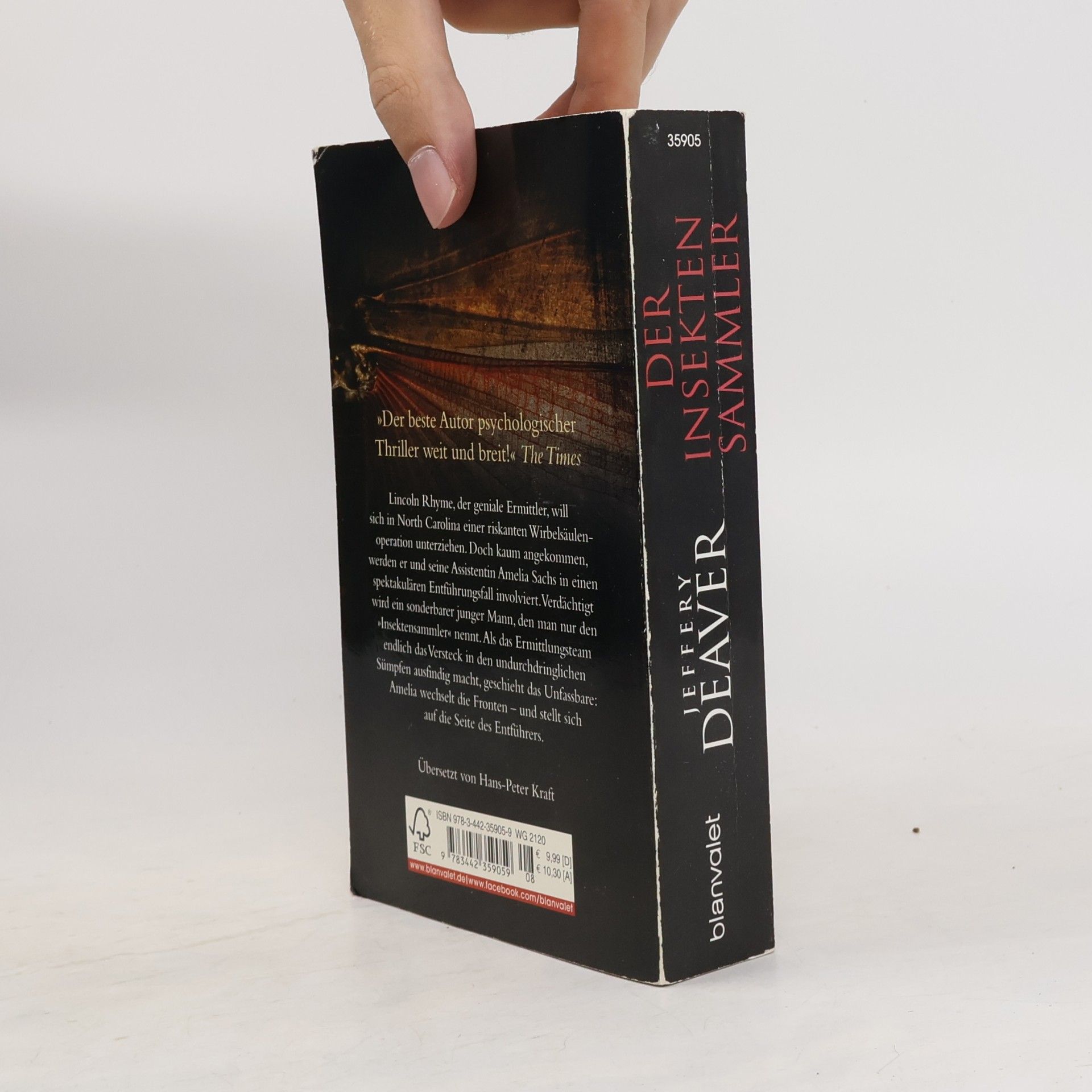 Jeffery Deaver Der Insektensammler
