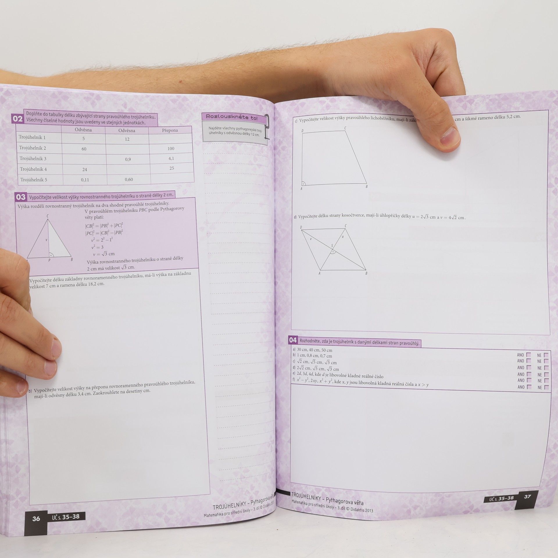Autores varios Matematika pro střední školy 3. díl - Planimetrie. Pracovní sešit 2