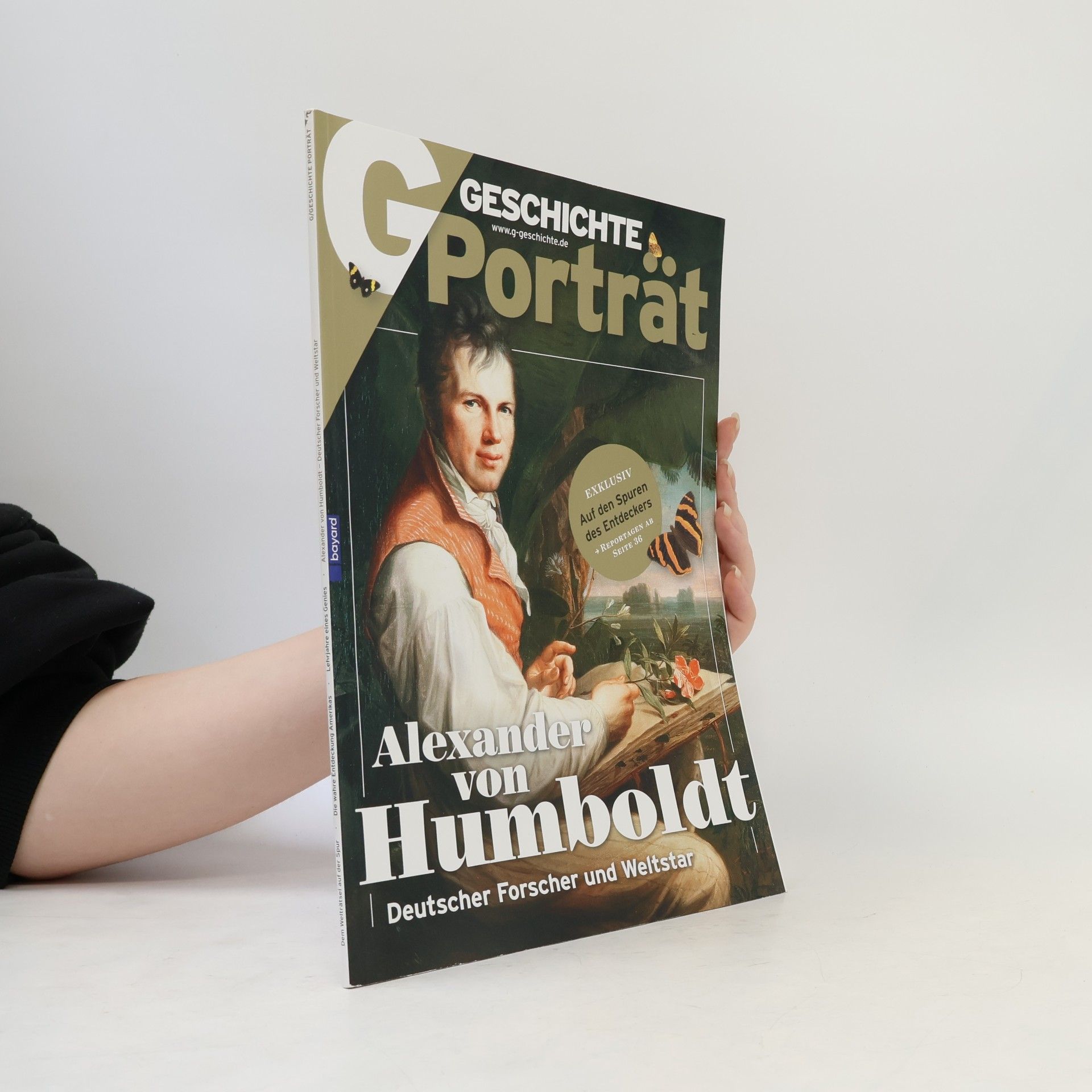 Dr. Christian Pantle Geschichte Porträt: Alexander von Humboldt