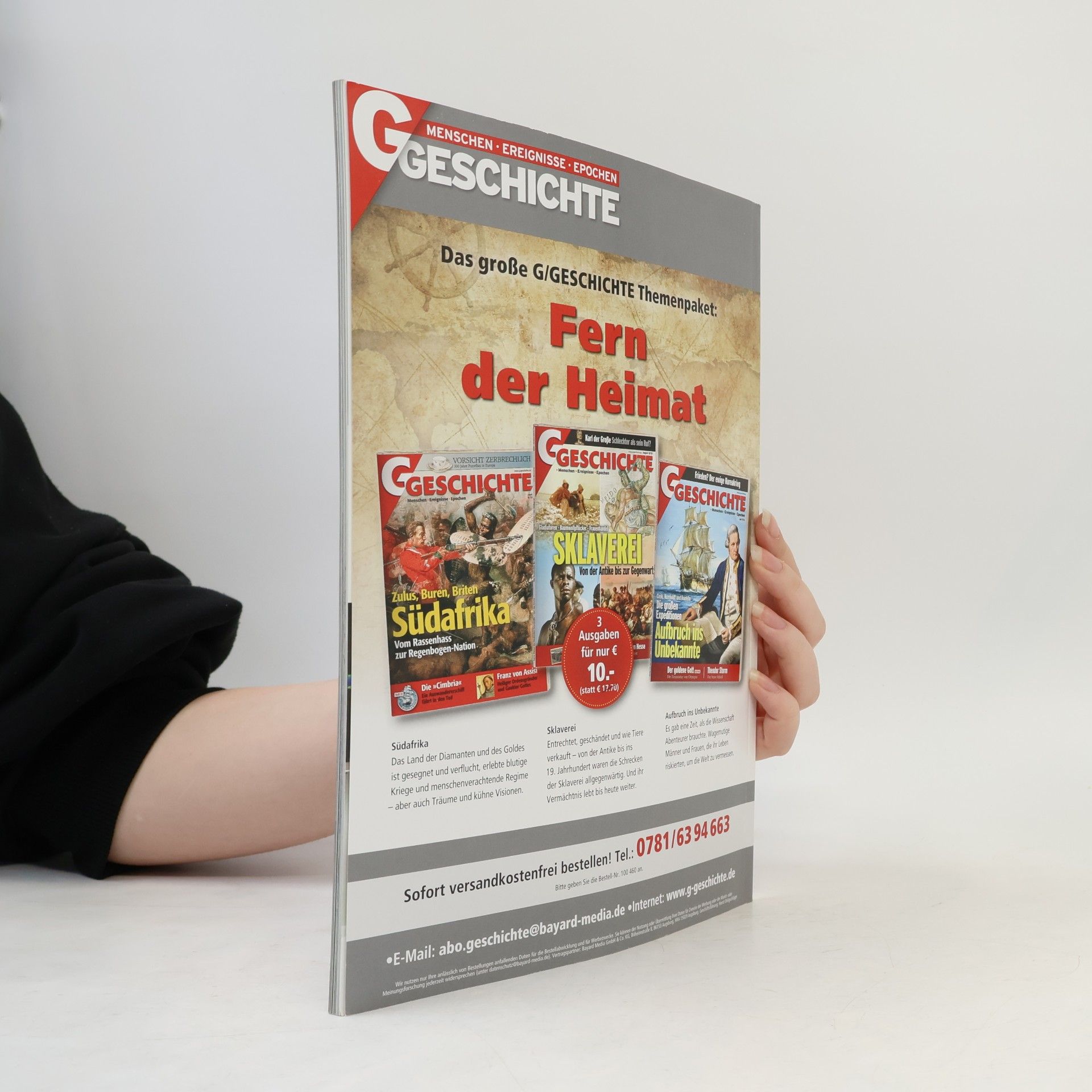 Klaus Dr. Hillingmeier Geschichte Porträt: Alexander von Humboldt