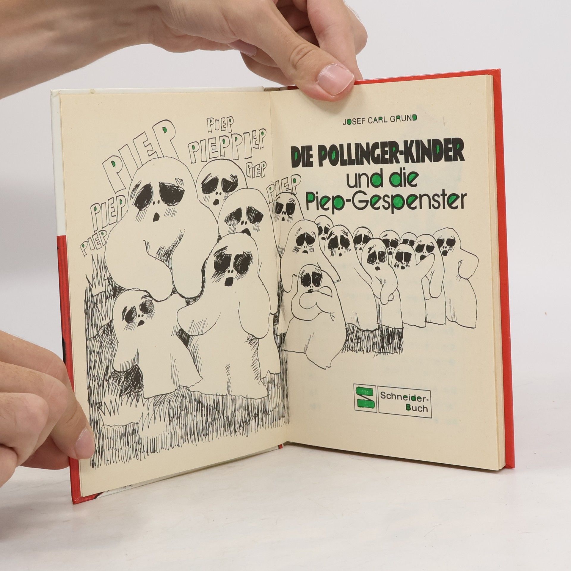 Josef Carl Grund Die Pollinger-Kinder und die Piep-Gespenster