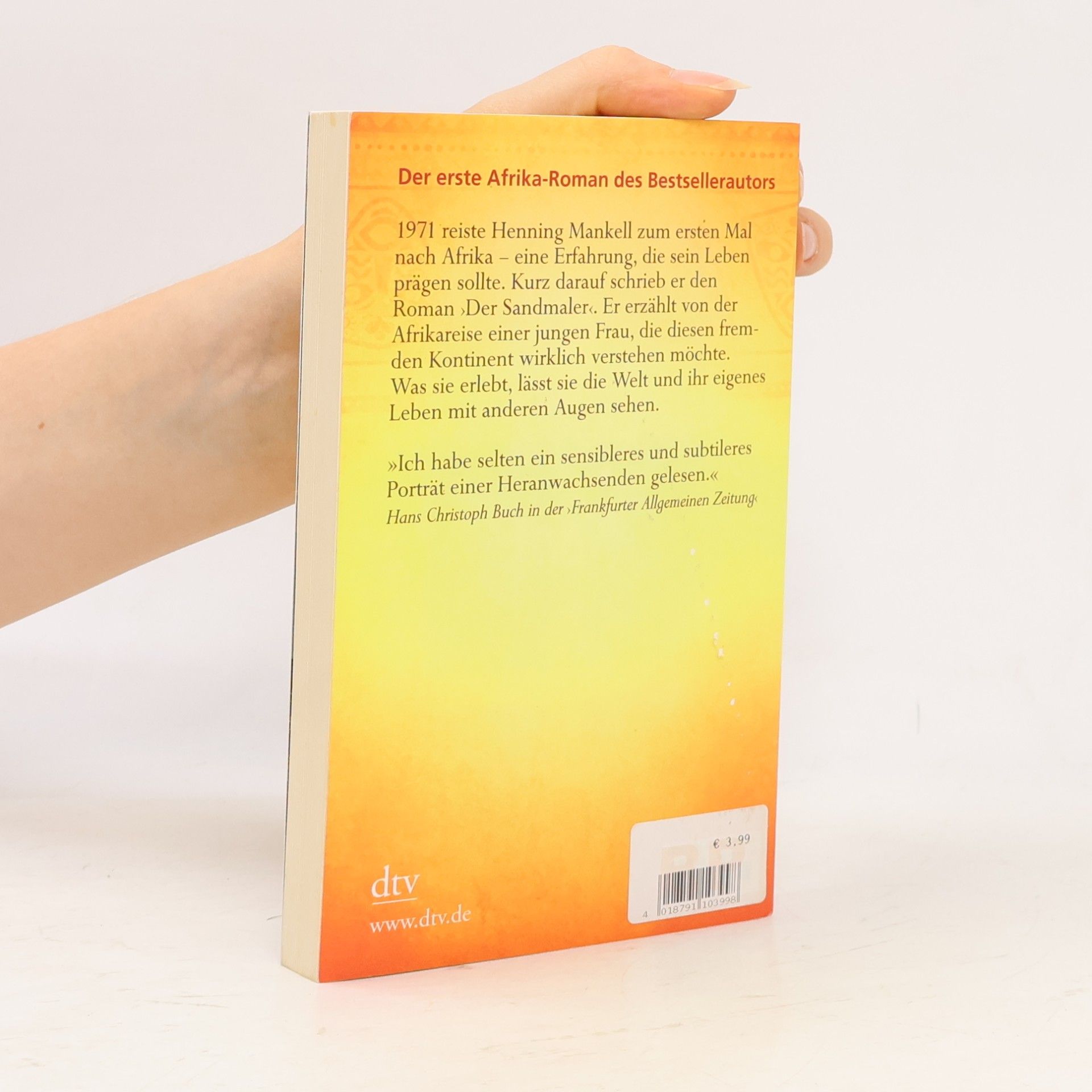 Henning Mankell Der Sandmaler