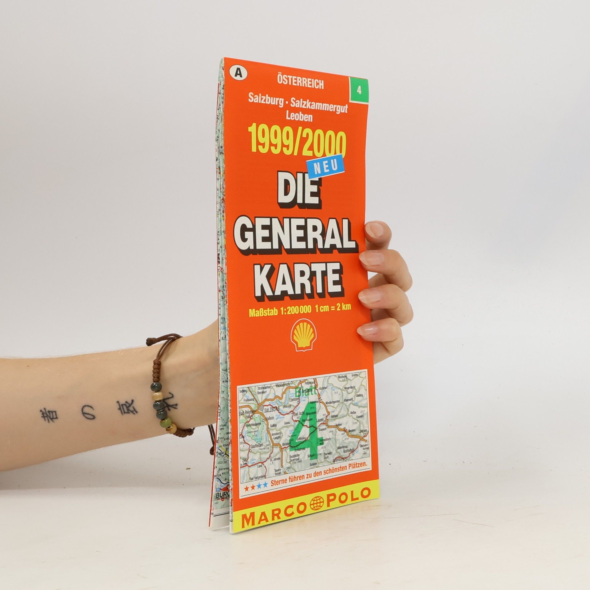 Collectif d'auteurs Marco Polo - 4: Die General Karte Österreich