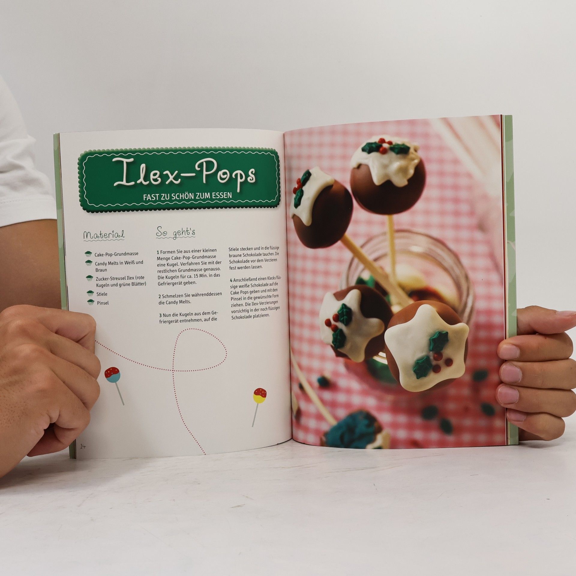 Heike Roland Cake Pops zu Weihnachten: süße Geschenke mit Stiel