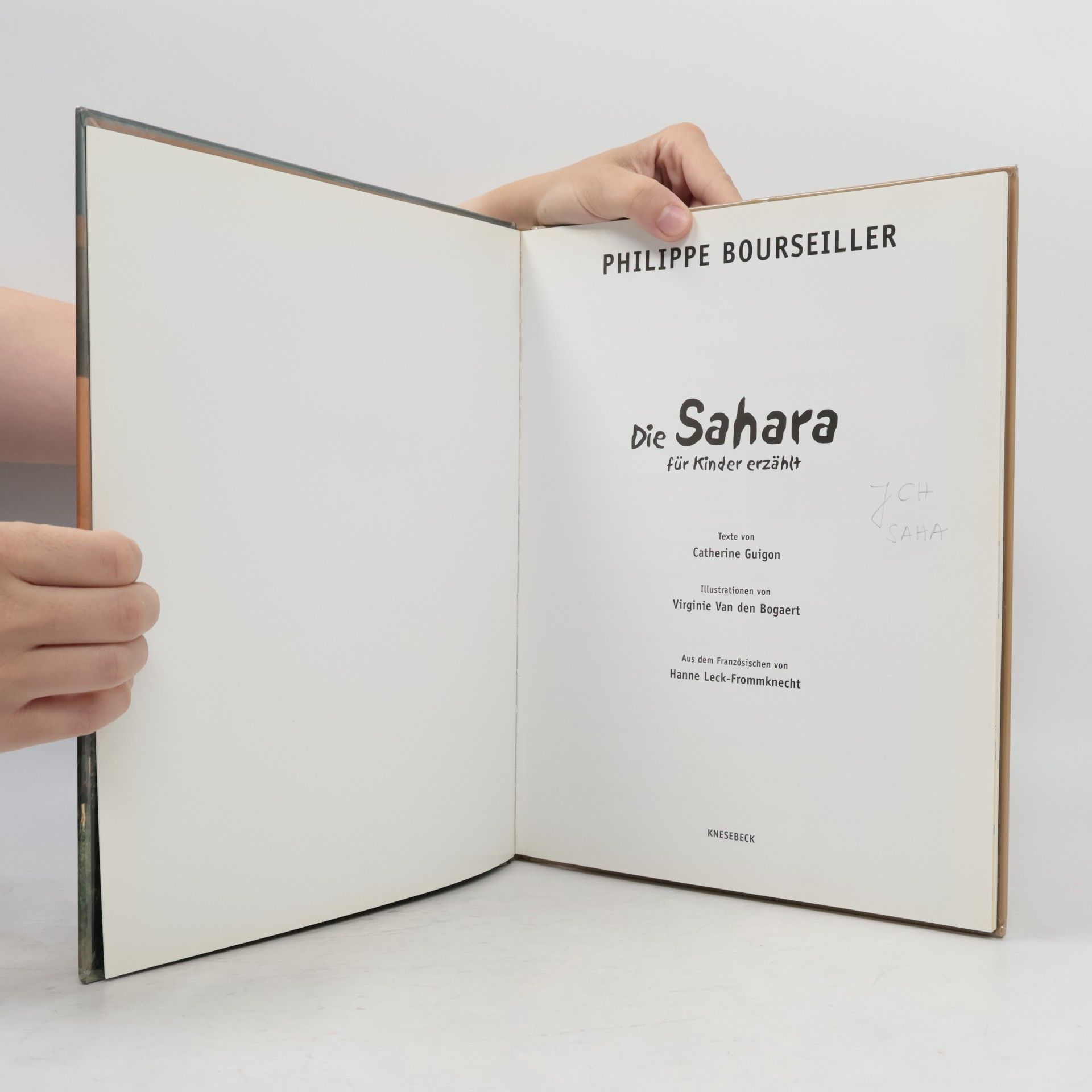 Philippe Bourseiller Die Sahara - für Kinder erzählt