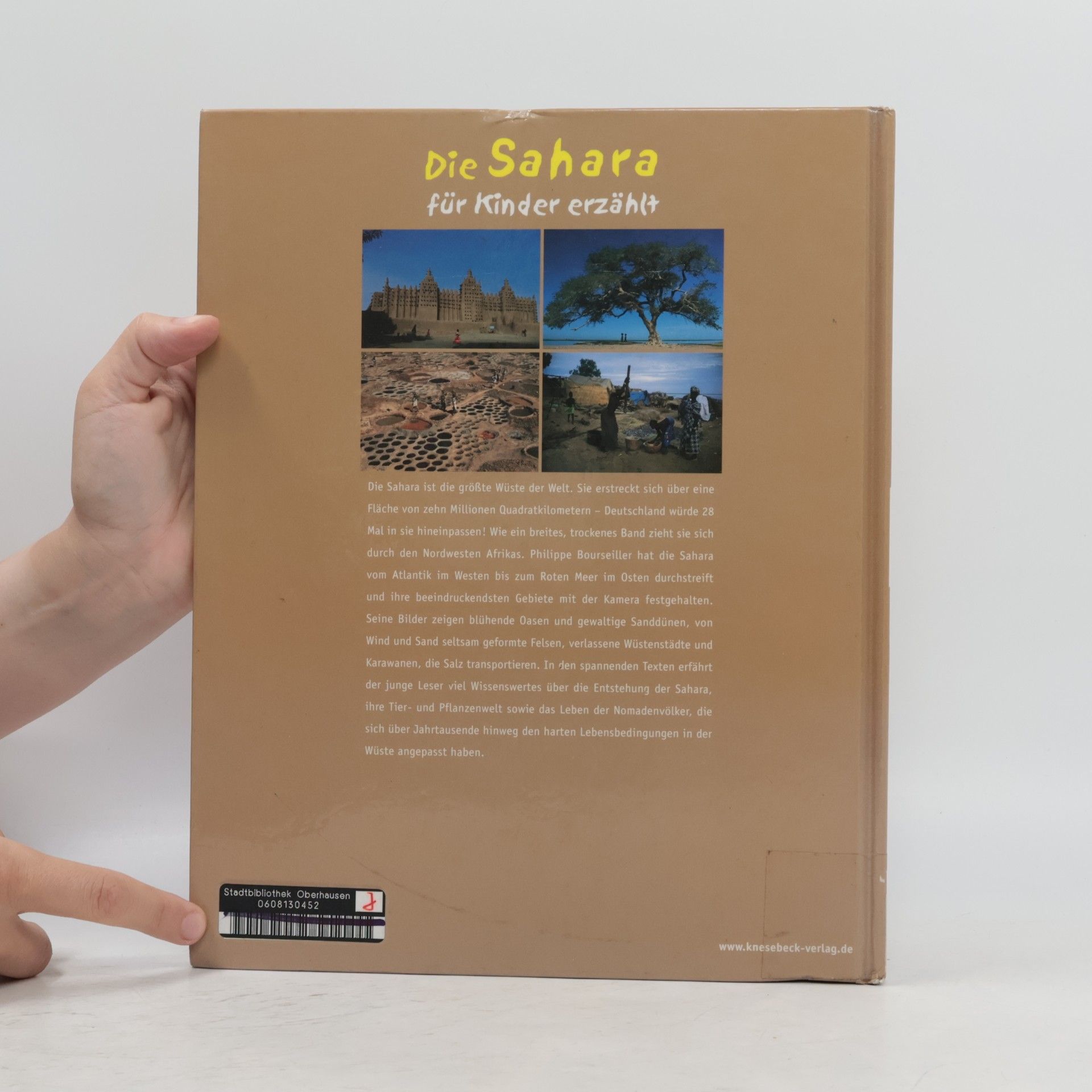 Philippe Bourseiller Die Sahara - für Kinder erzählt