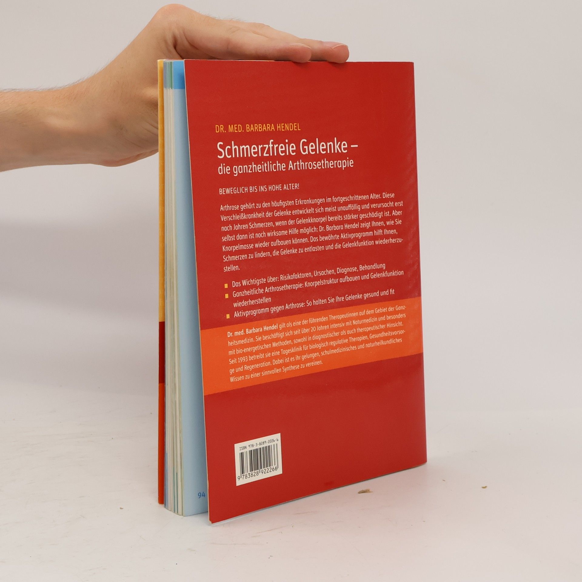 Barbara Hendel Schmerzfreie Gelenke - die ganzheitliche Arthrosetherapie