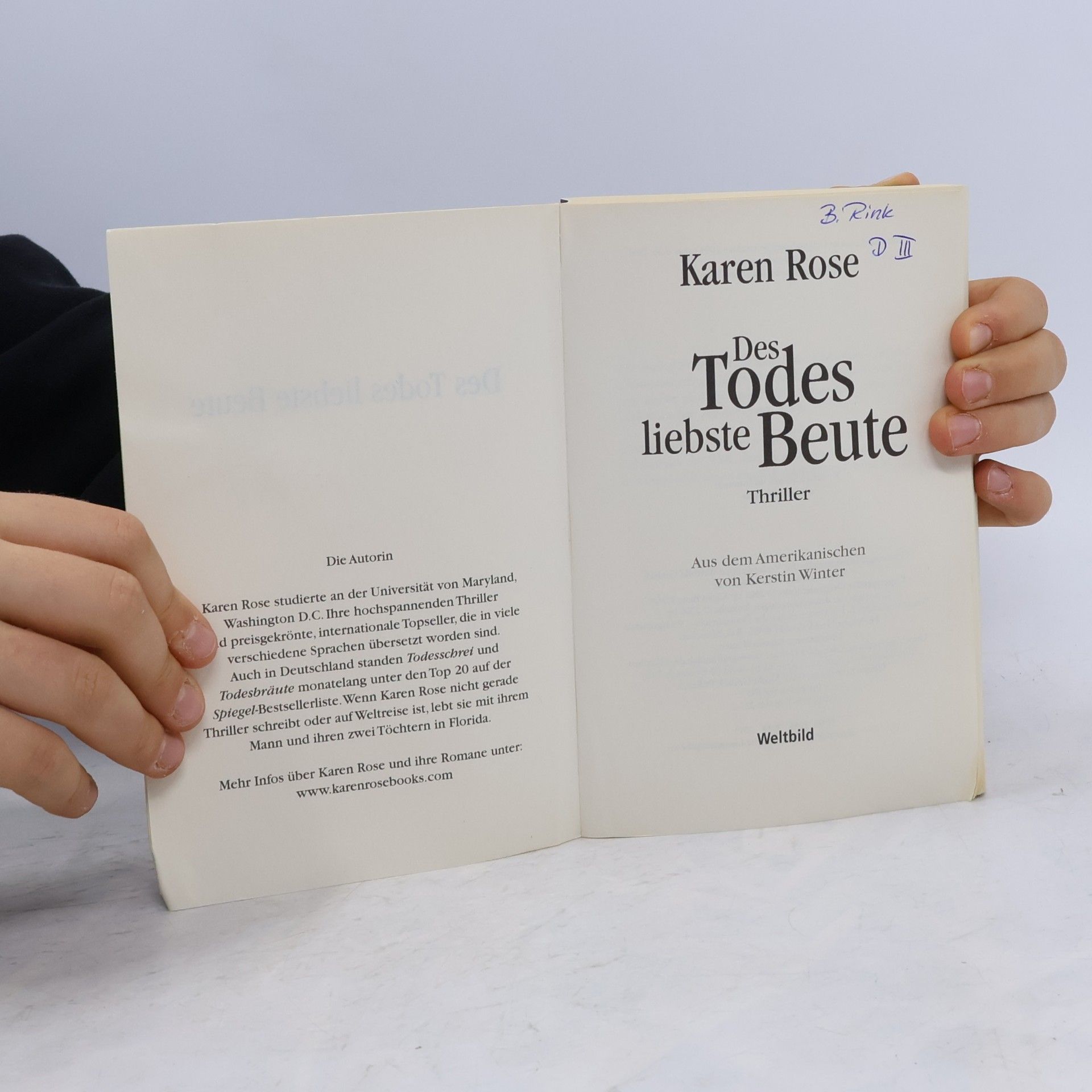 Karen Rose Des Todes liebste Beute