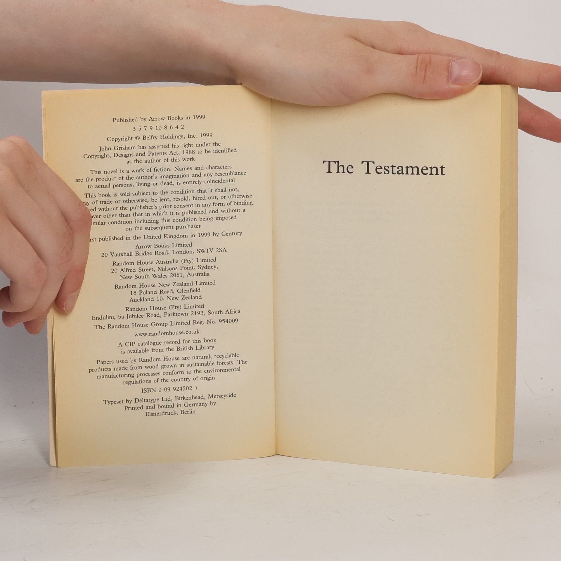 John Grisham The Testament