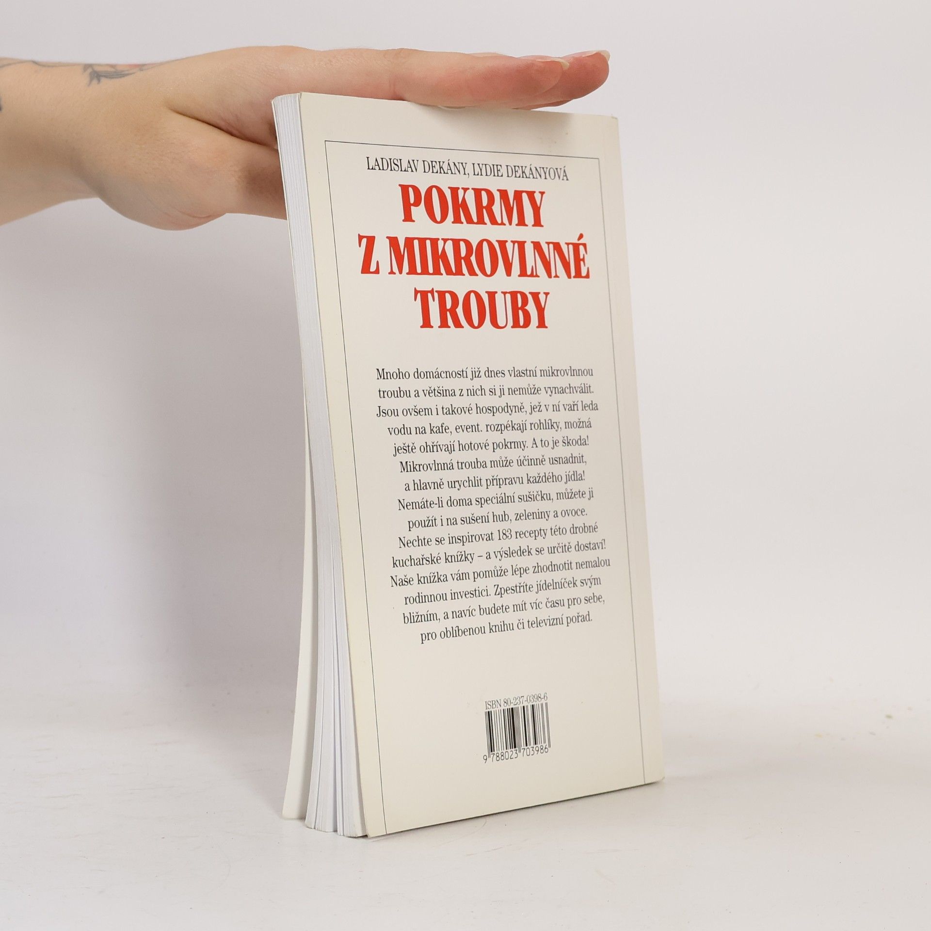 Ladislav Dekány Pokrmy z mikrovlnné trouby