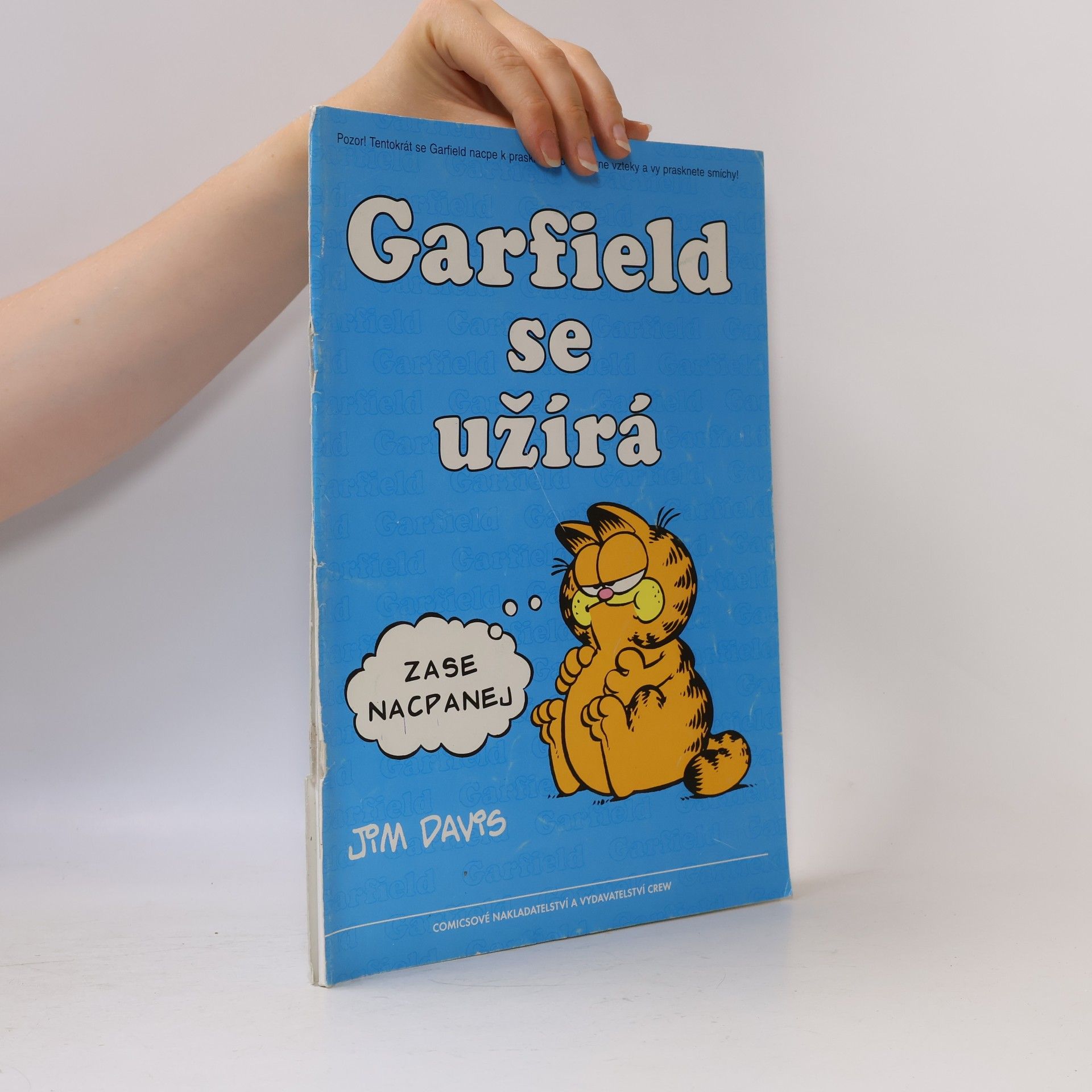 Jim Davis Garfield se užírá